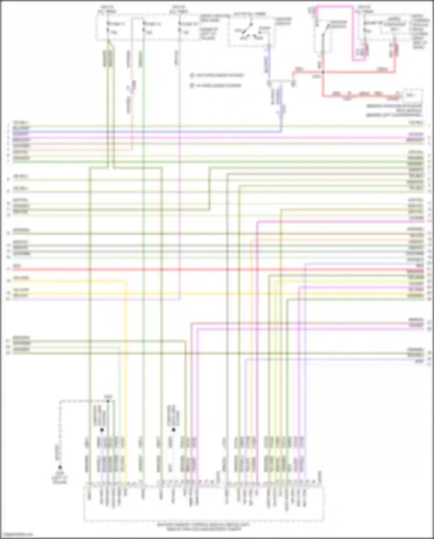 C-MAX Ford II facelift (2015-2019): Wiring diagram engine performance 2.0l, fhev (3 of 8)