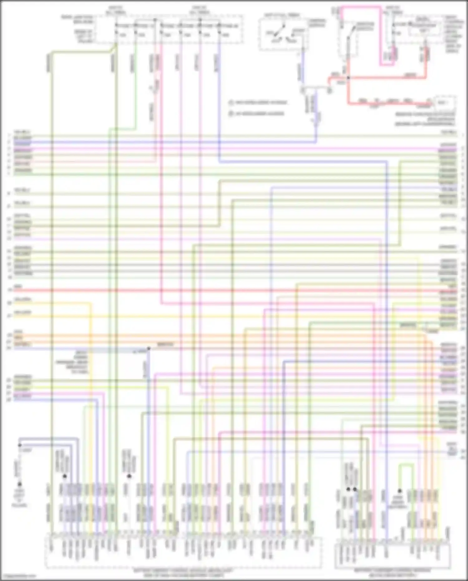 C-MAX Ford II facelift (2015-2019): Wiring diagram engine performance 2.0l, phev (3 of 8)