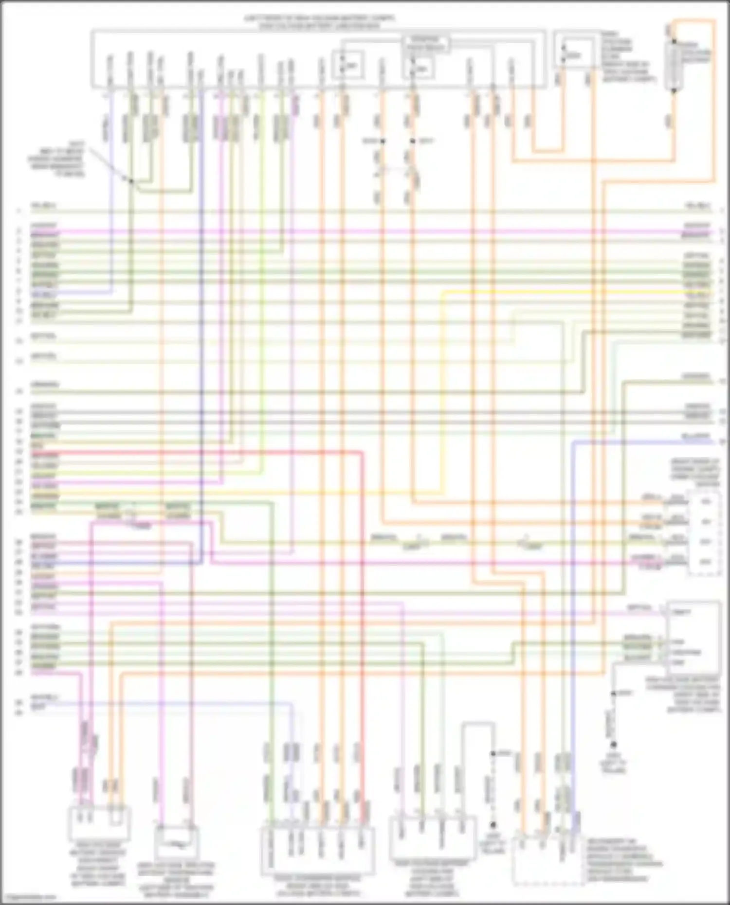 C-MAX Ford II facelift (2015-2019): Wiring diagram engine performance 2.0l, phev (4 of 8)