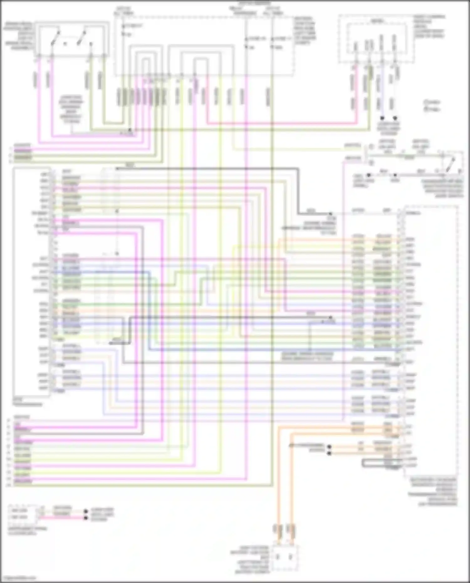 C-MAX Ford II facelift (2015-2019): Transmission circuit (2 of 2)