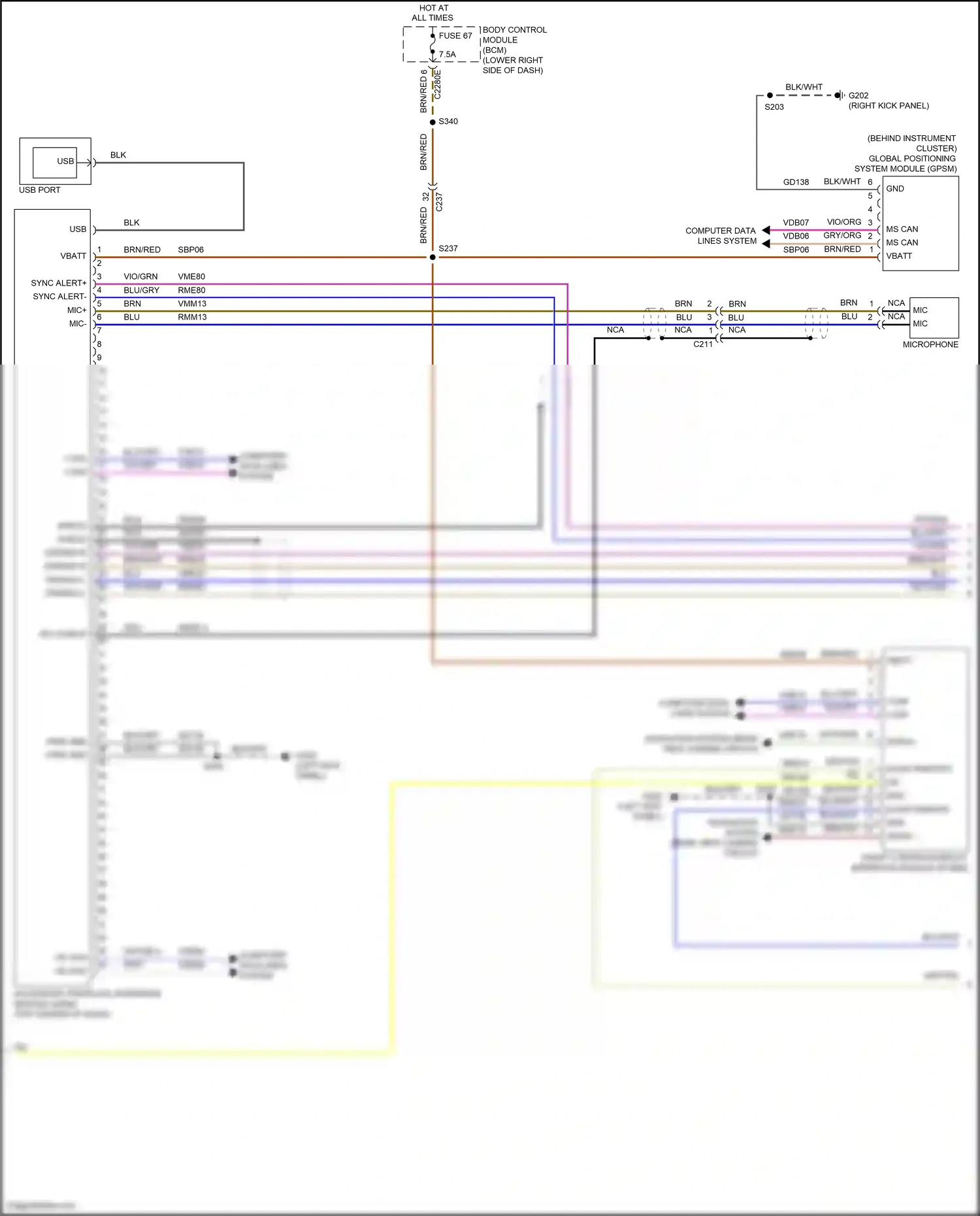 Ford C-MAX II facelift (2015-2019) accessory protocol interface module (apim) wiring diagram  (3 of 8)