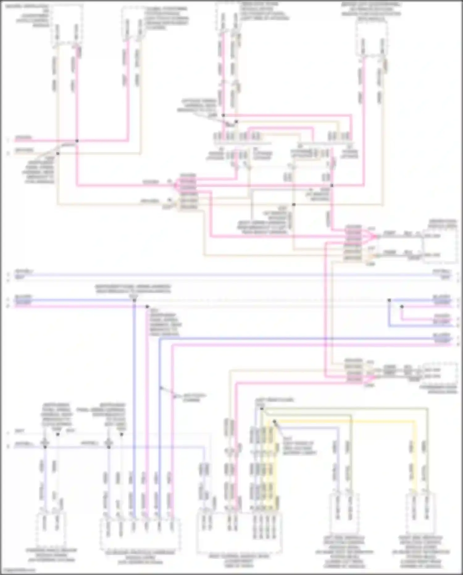 Wiring diagram global positioning system module for Ford C-MAX II facelift (2015-2019)