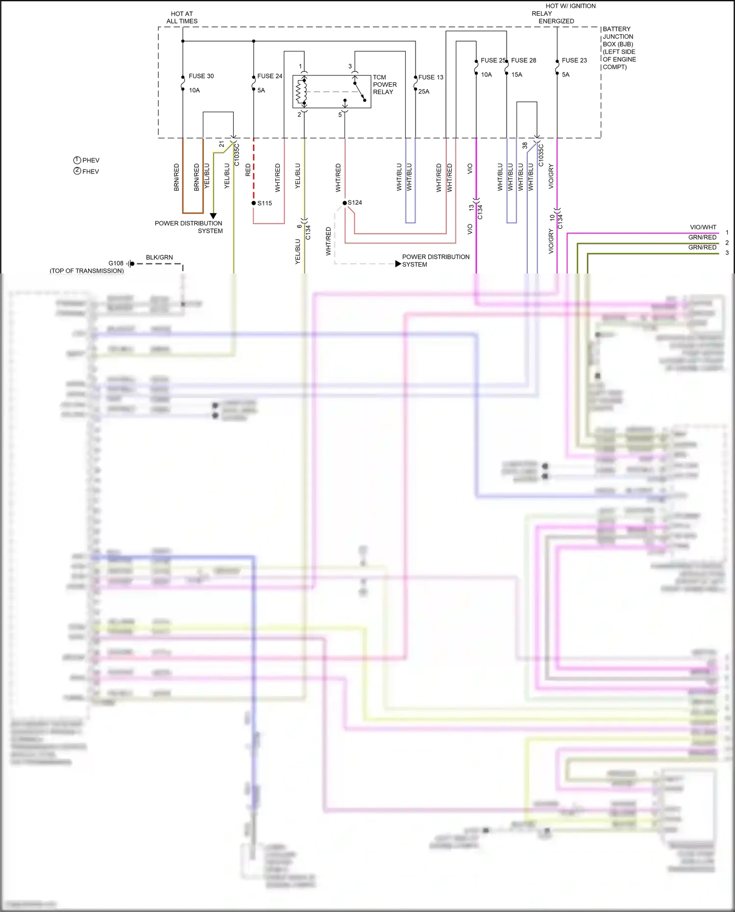 Ford C-MAX II facelift (2015-2019) bps wiring diagram  (5 of 7)