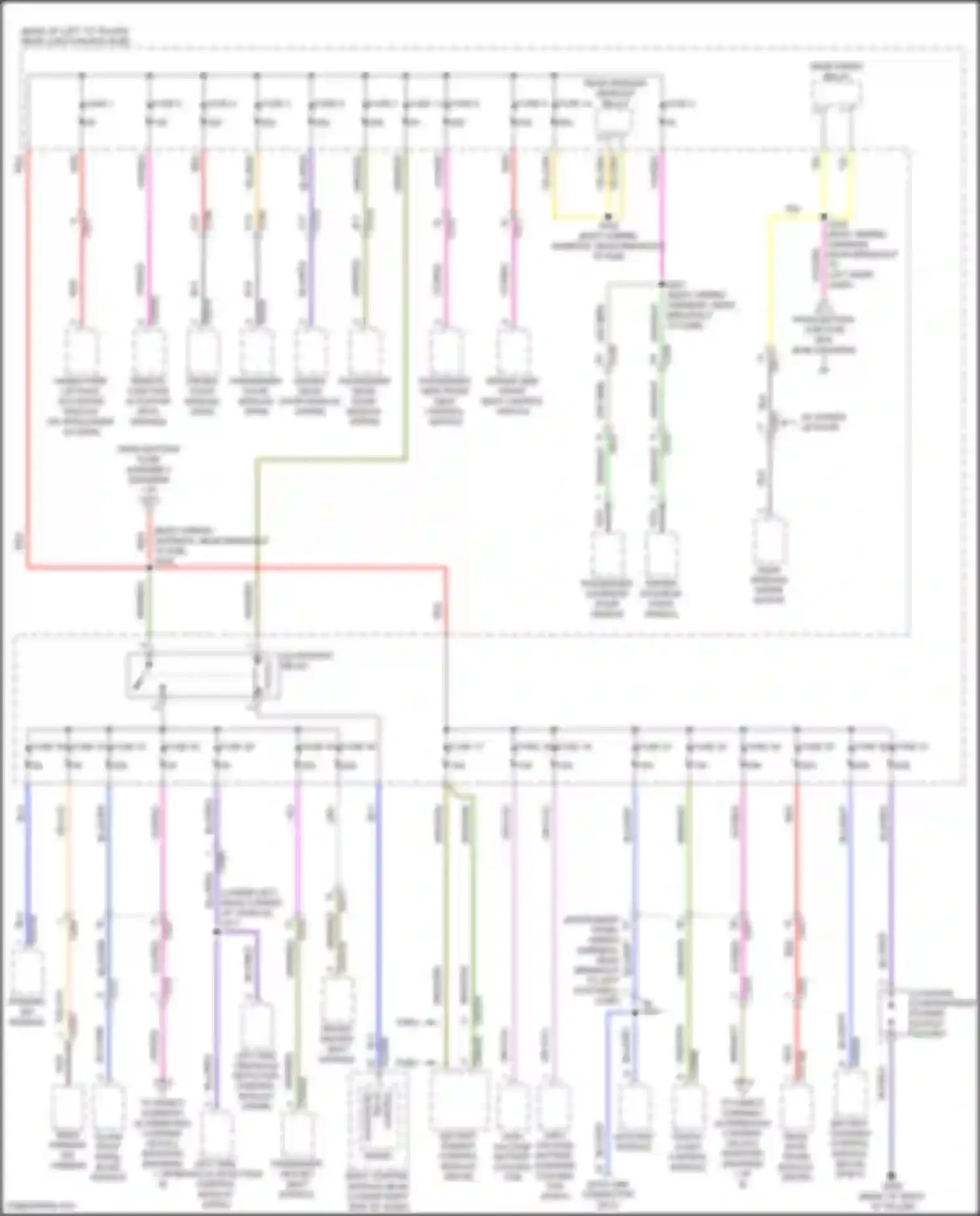 Wiring diagram digital audio control module for Ford C-MAX II facelift (2015-2019) (5 of 7)