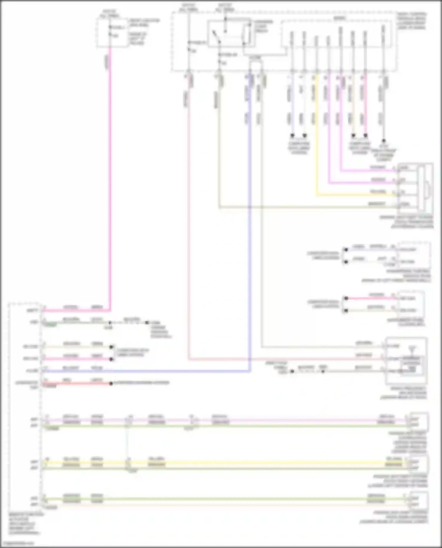 Wiring diagram fuse 59 for Ford C-MAX II facelift (2015-2019) (2 of 3)