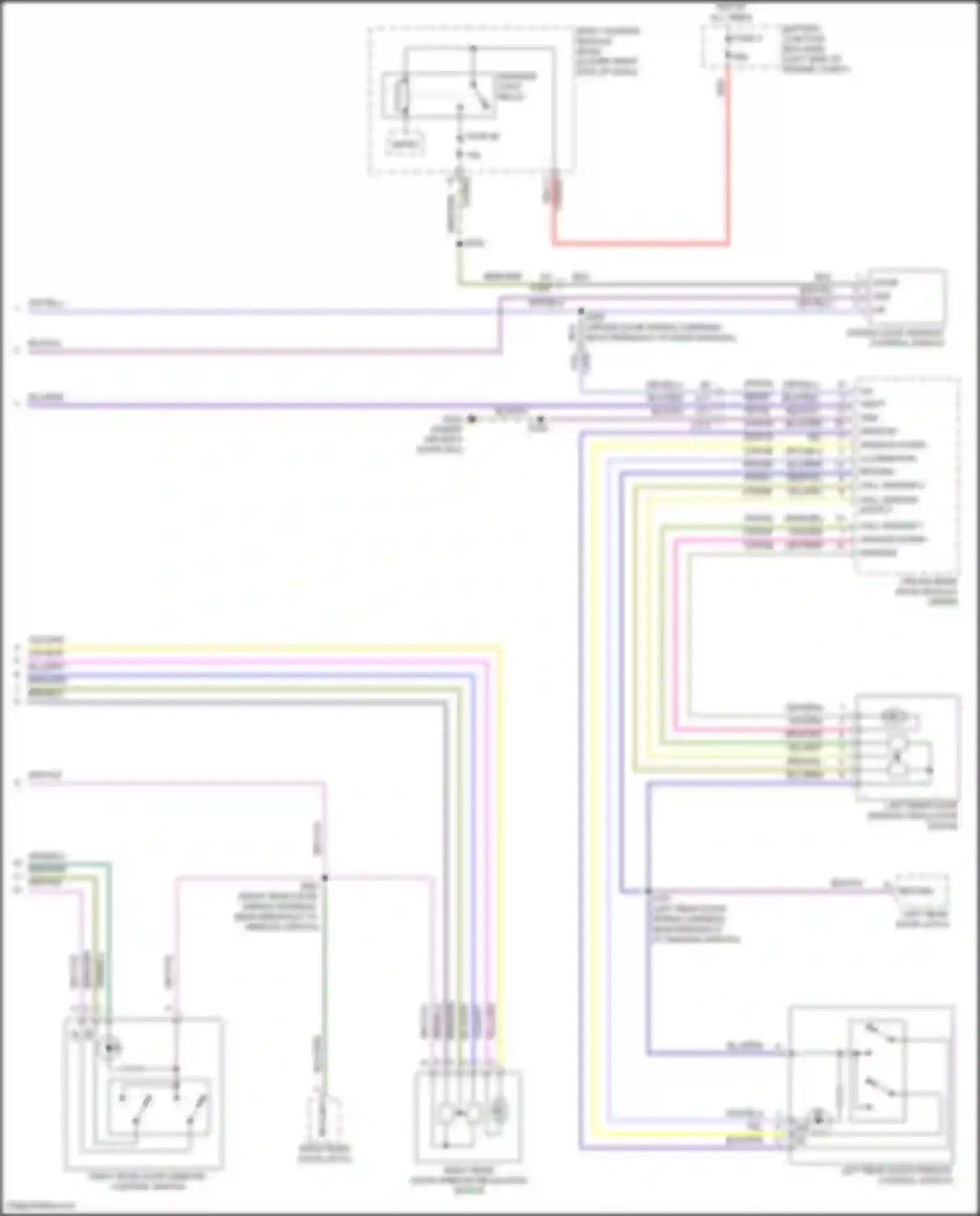 Wiring diagram hall sensor 1 for Ford C-MAX II facelift (2015-2019)