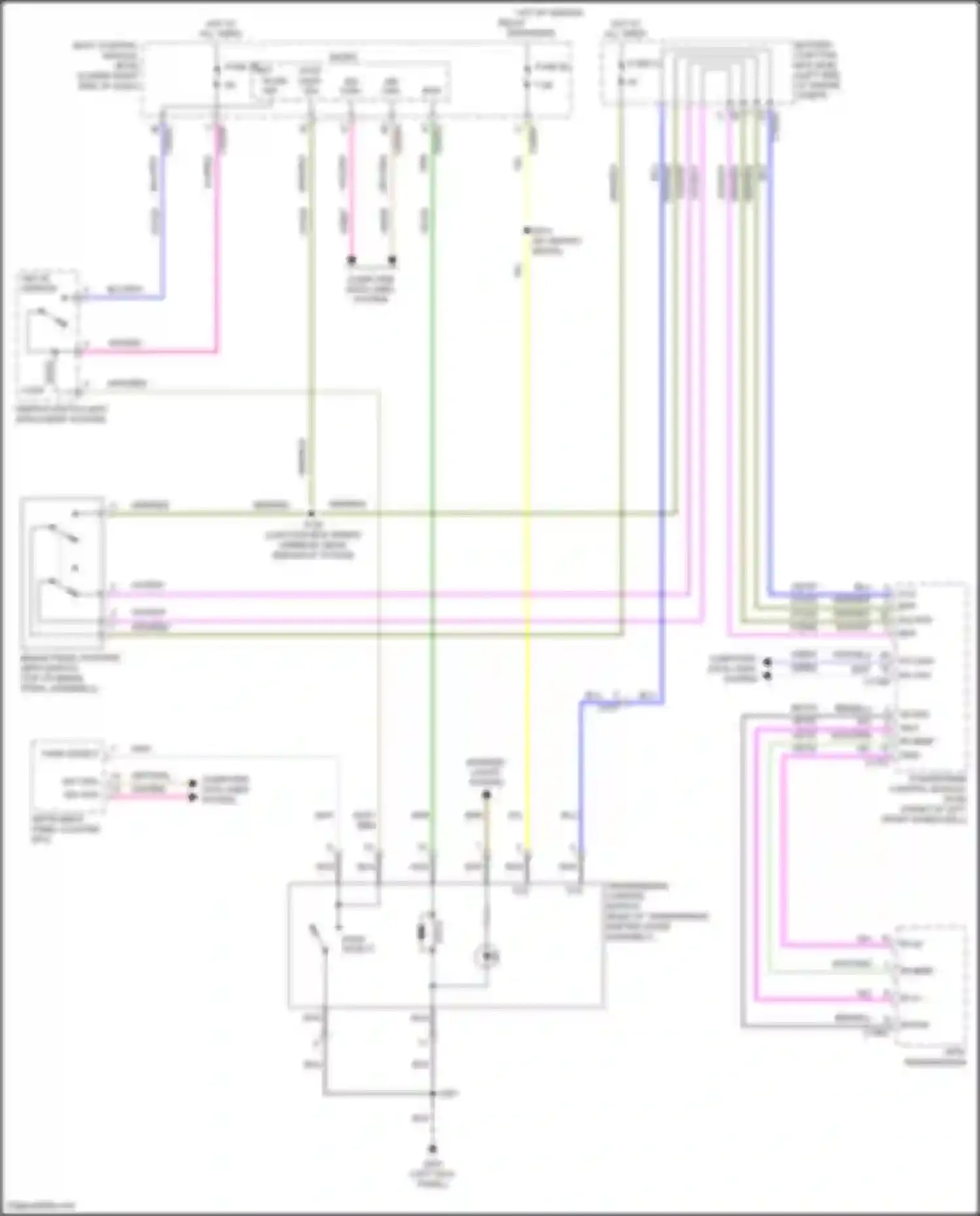 Wiring diagram key in ign sw for Ford C-MAX II facelift (2015-2019) (2 of 2)