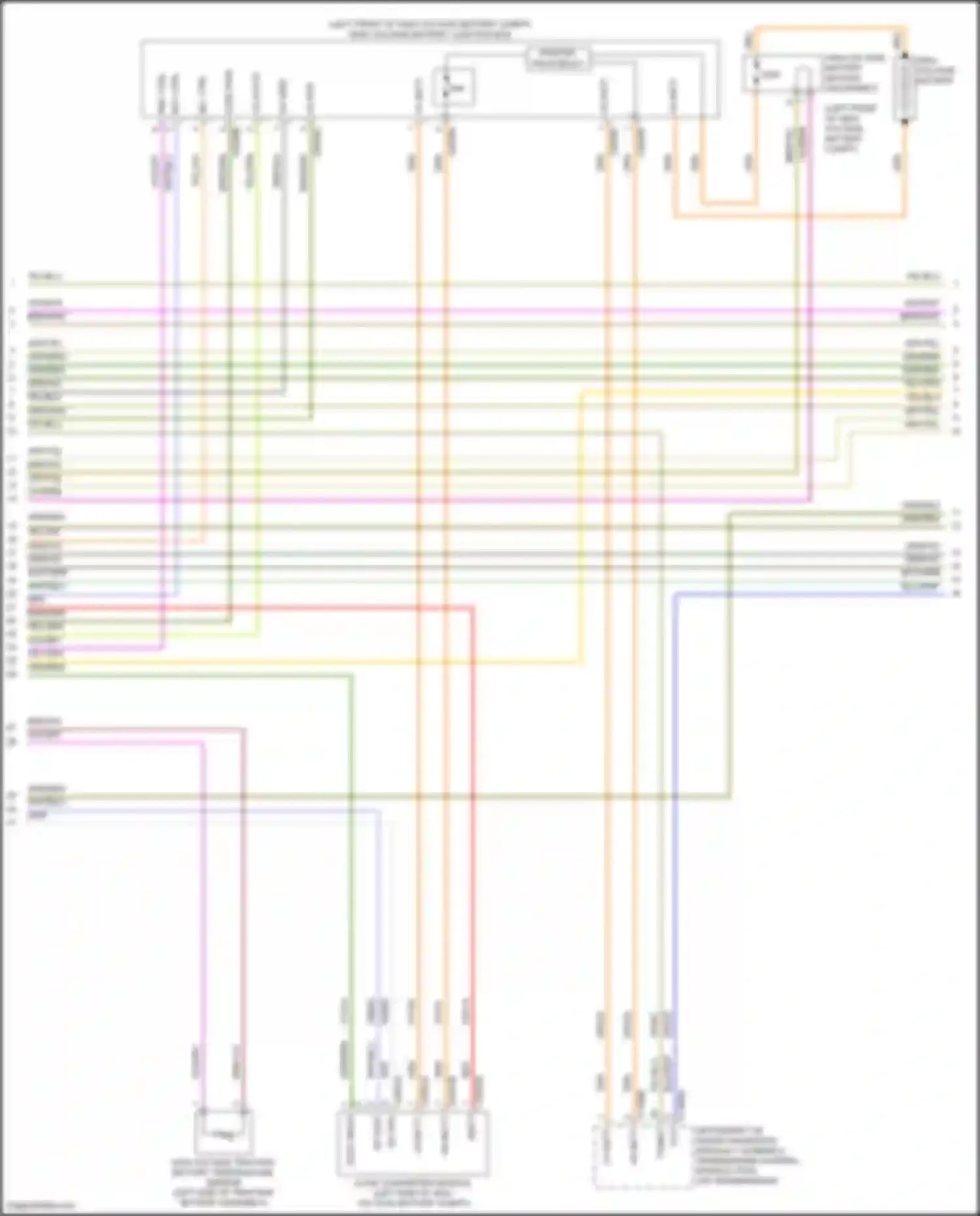 Wiring diagram fan pwm for Ford C-MAX II facelift (2015-2019)
