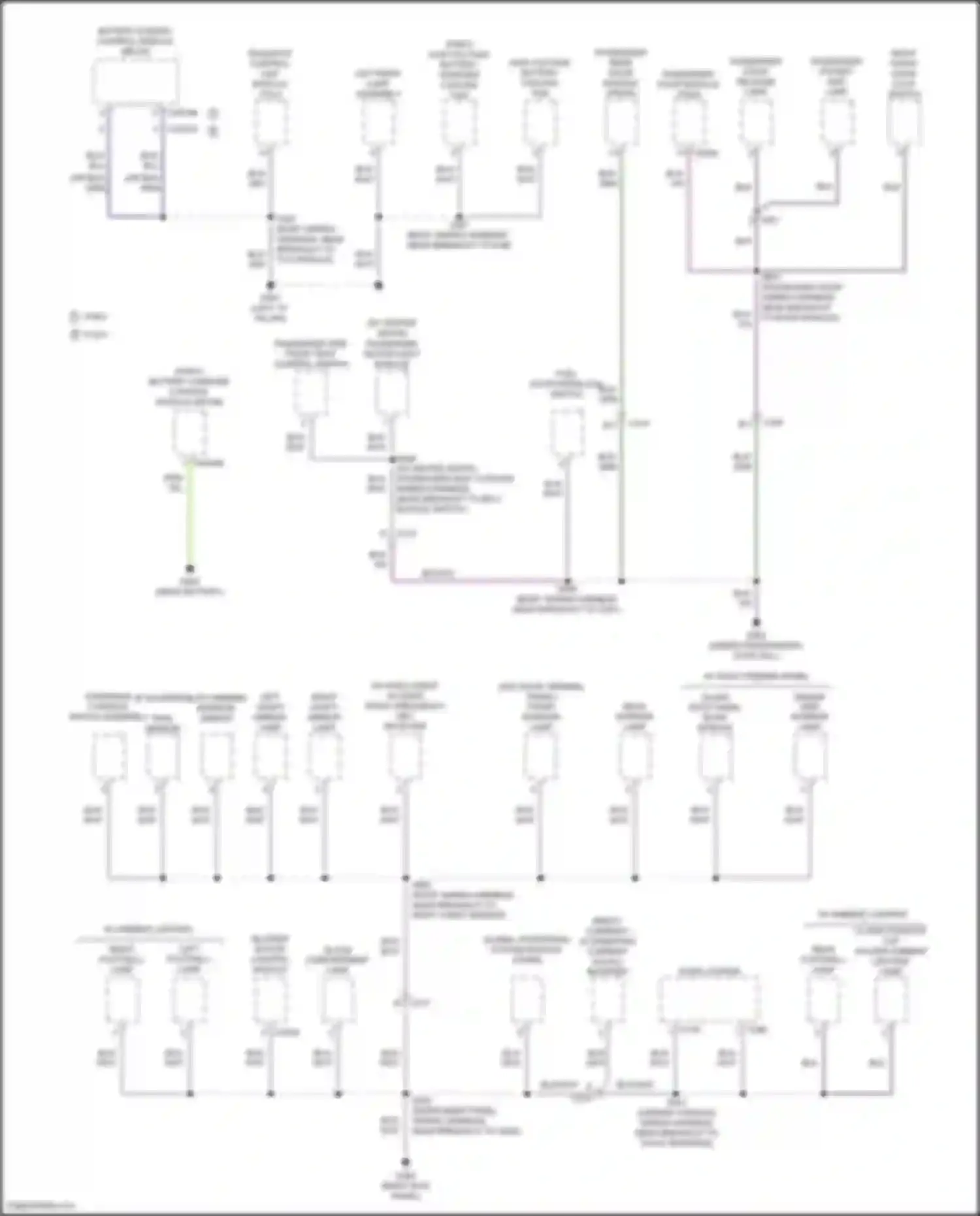 Wiring diagram rain sensor for Ford C-MAX II facelift (2015-2019)