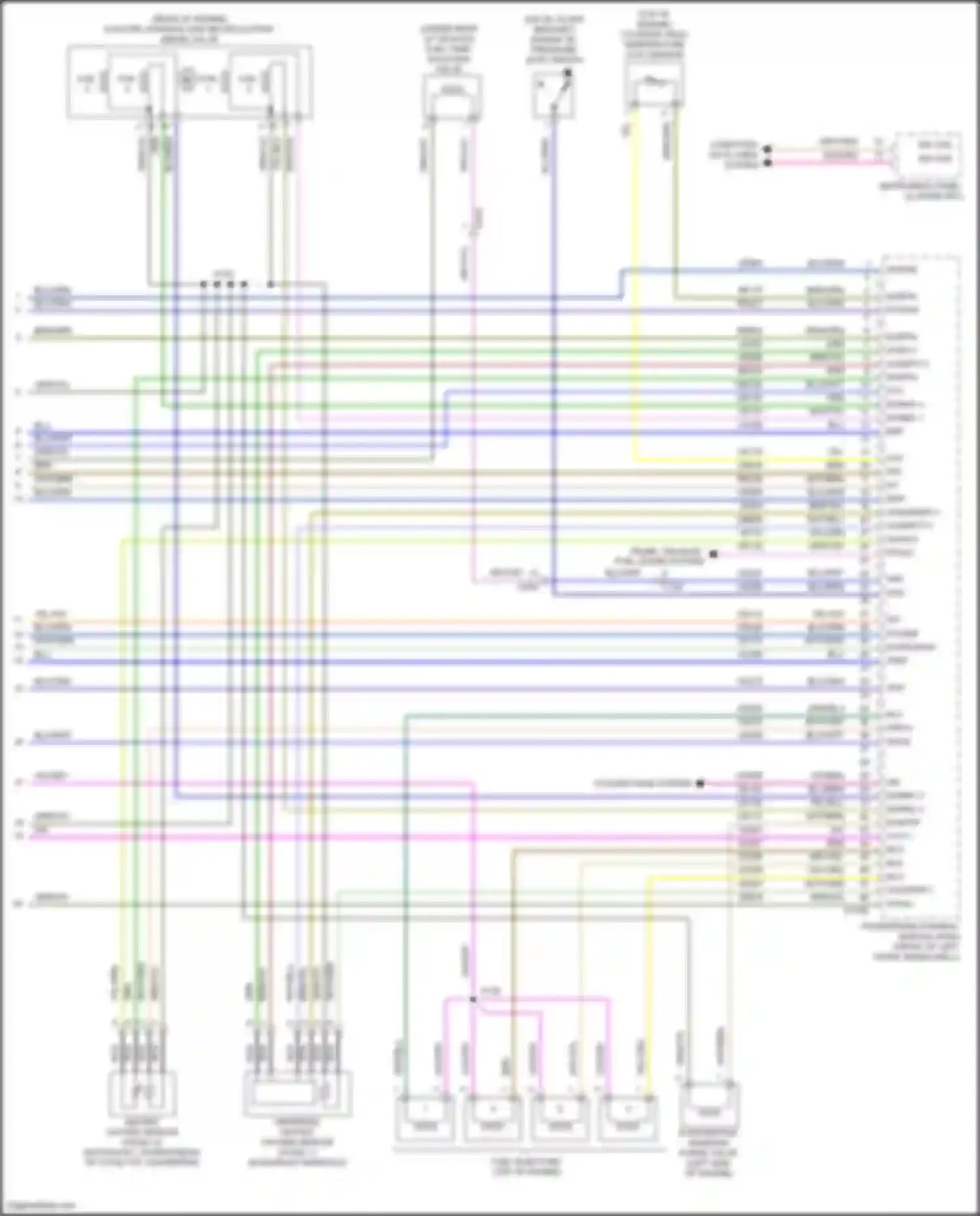 Wiring diagram tacm+ for Ford C-MAX II facelift (2015-2019)