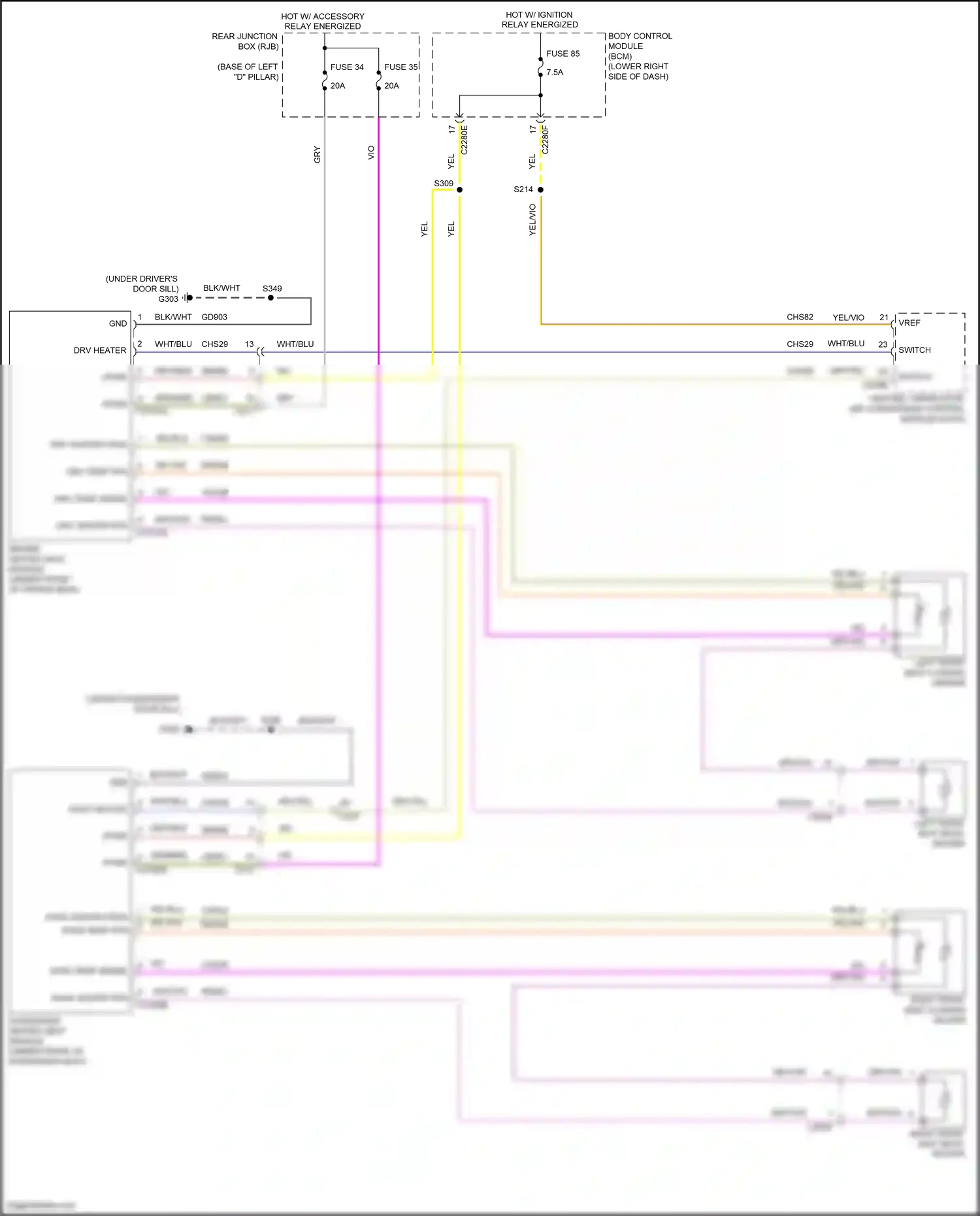 Ford C-MAX II facelift (2015-2019) vref wiring diagram  (3 of 9)