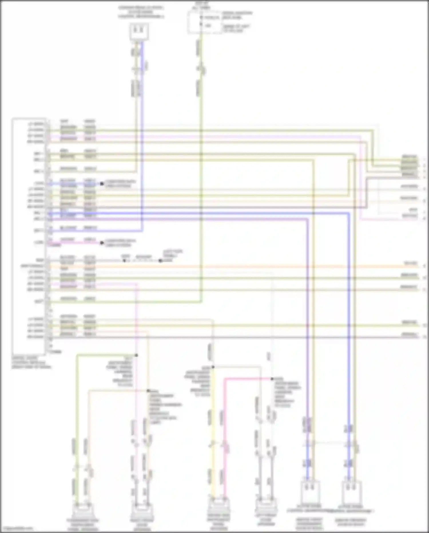 Wiring diagram yel/org for Ford C-MAX II facelift (2015-2019) (37 of 54)