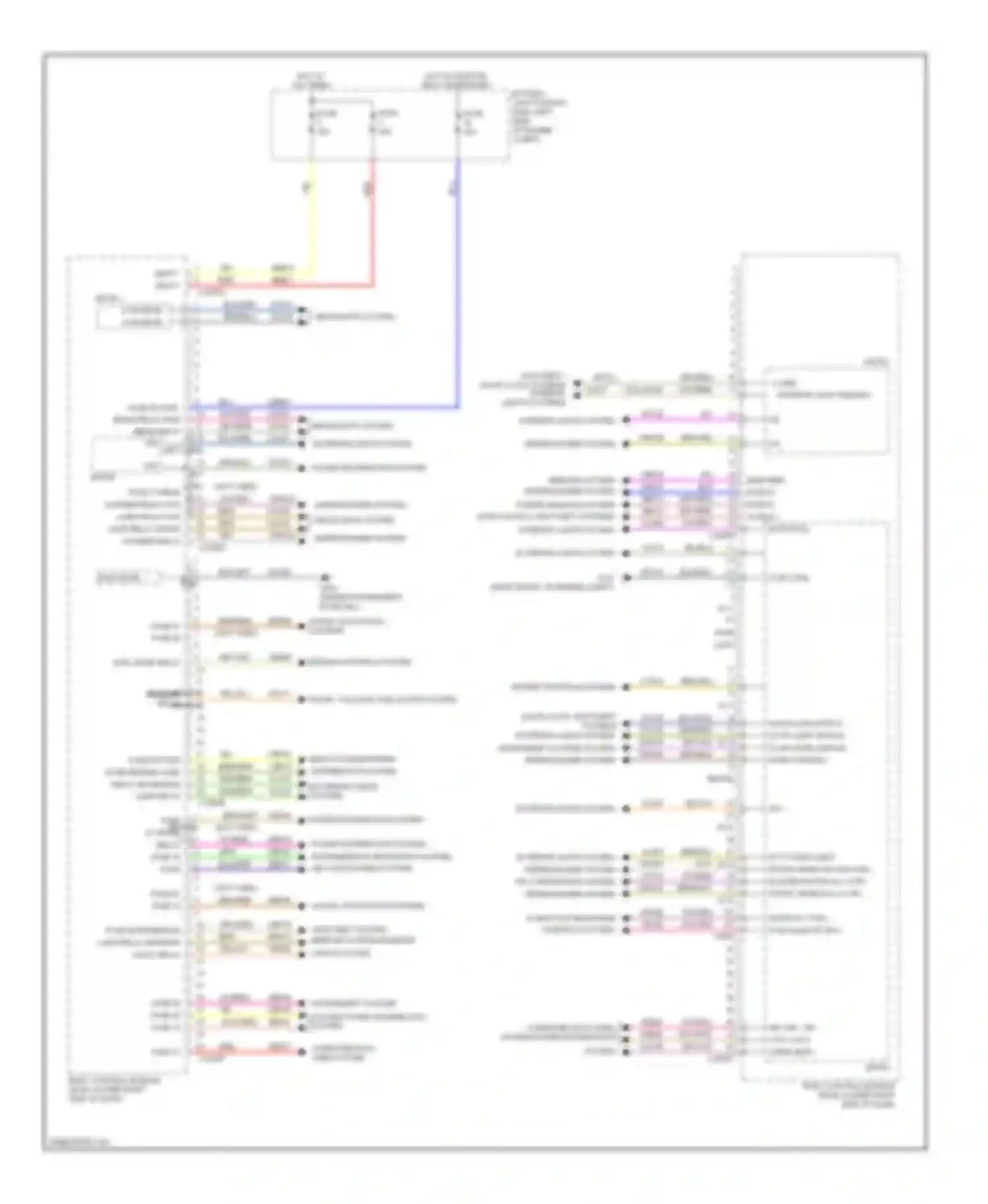 C-MAX Ford II (2010-2015): Body control modules circuit (1 of 2)