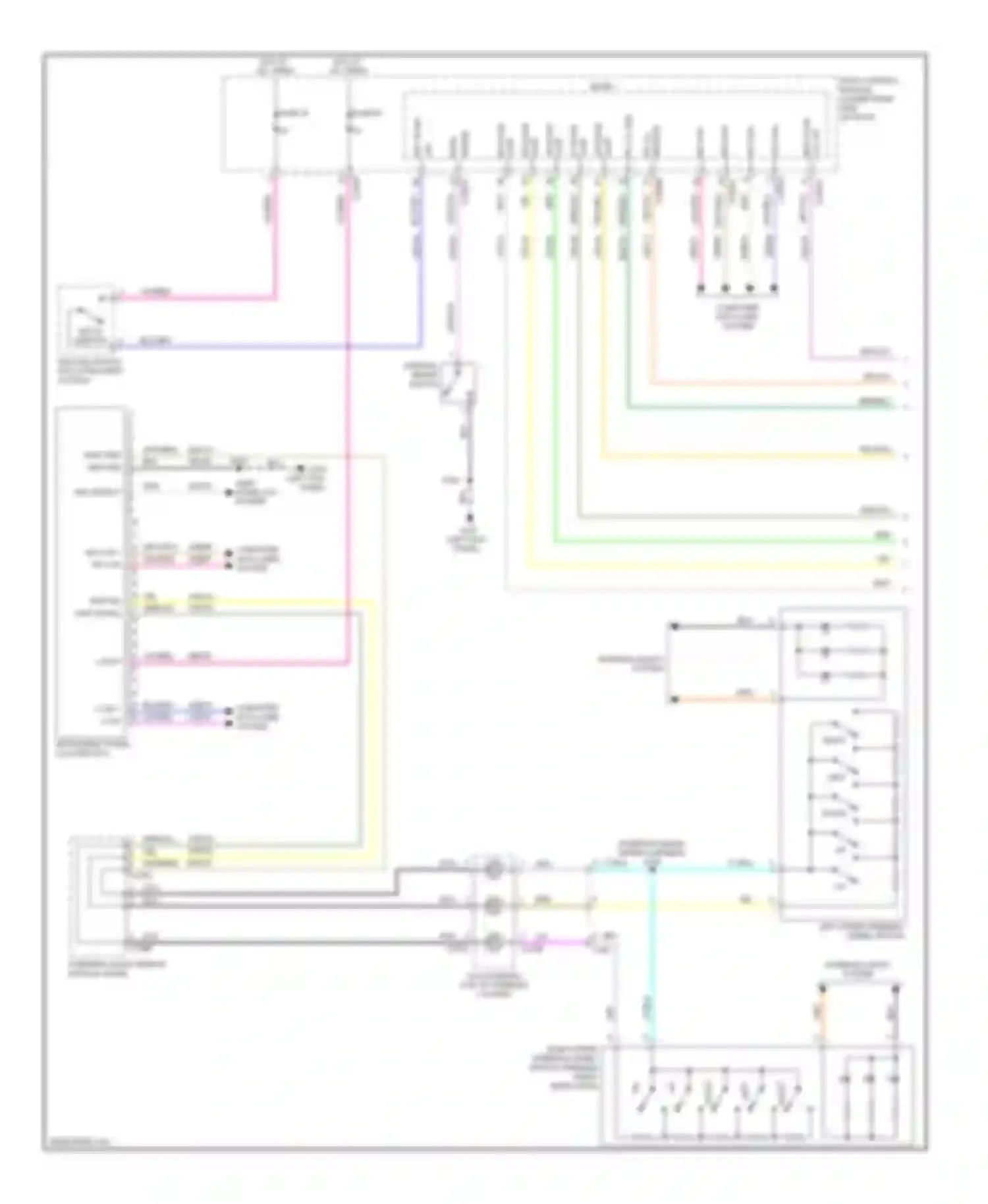 C-MAX Ford II (2010-2015): Instrument cluster circuit (1 of 2)