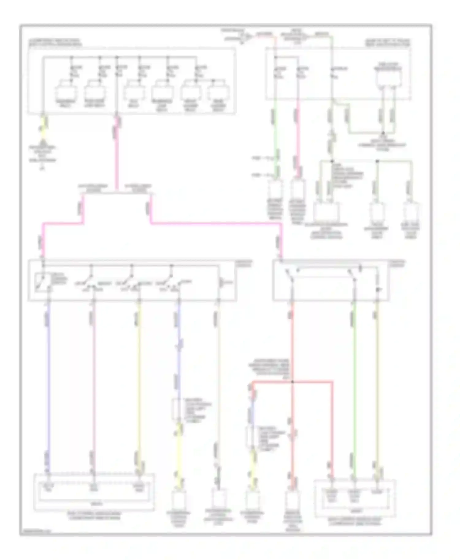 C-MAX Ford II (2010-2015): Power distribution circuit (5 of 6)