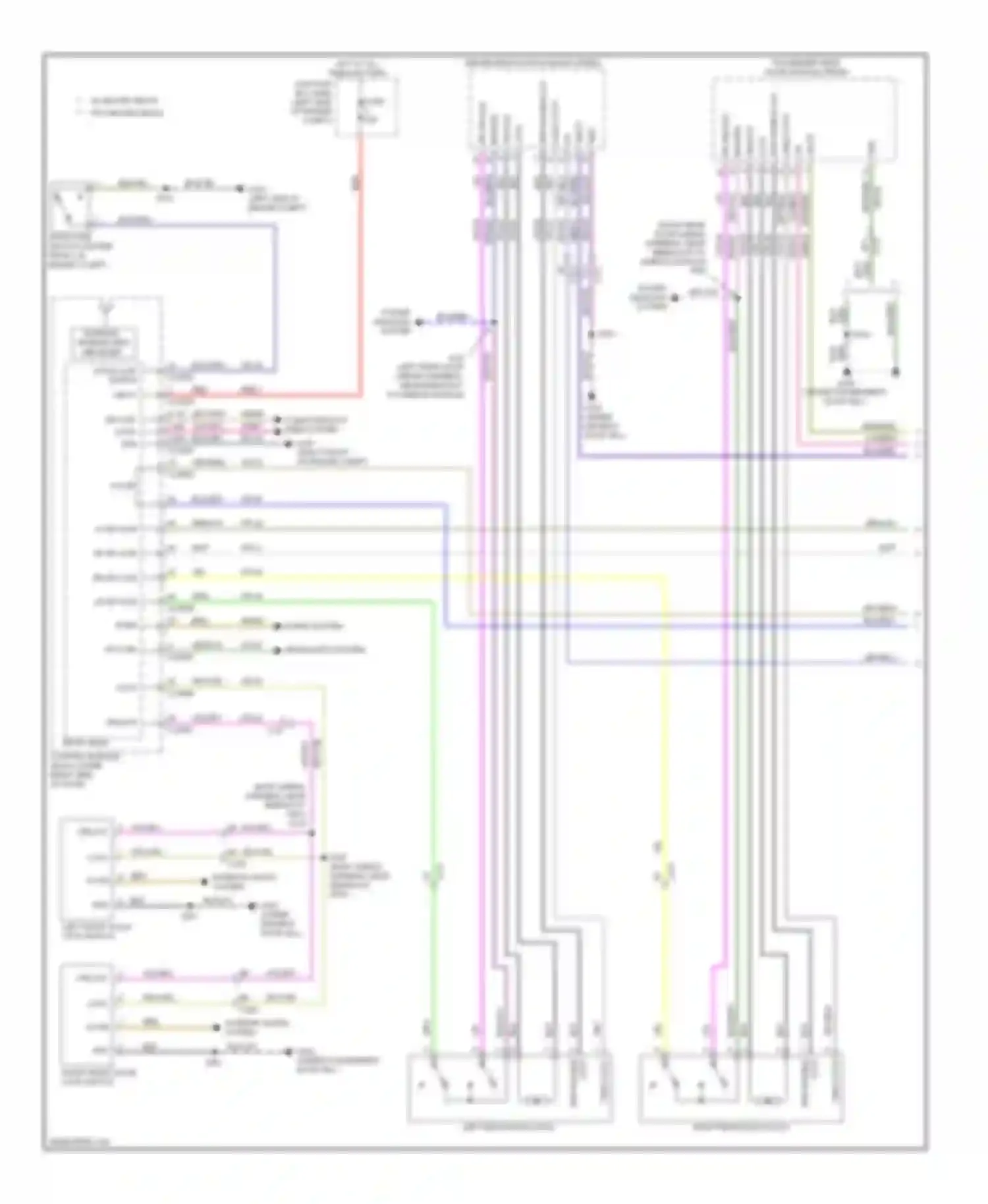 C-MAX Ford II (2010-2015): Power door locks circuit (1 of 4)
