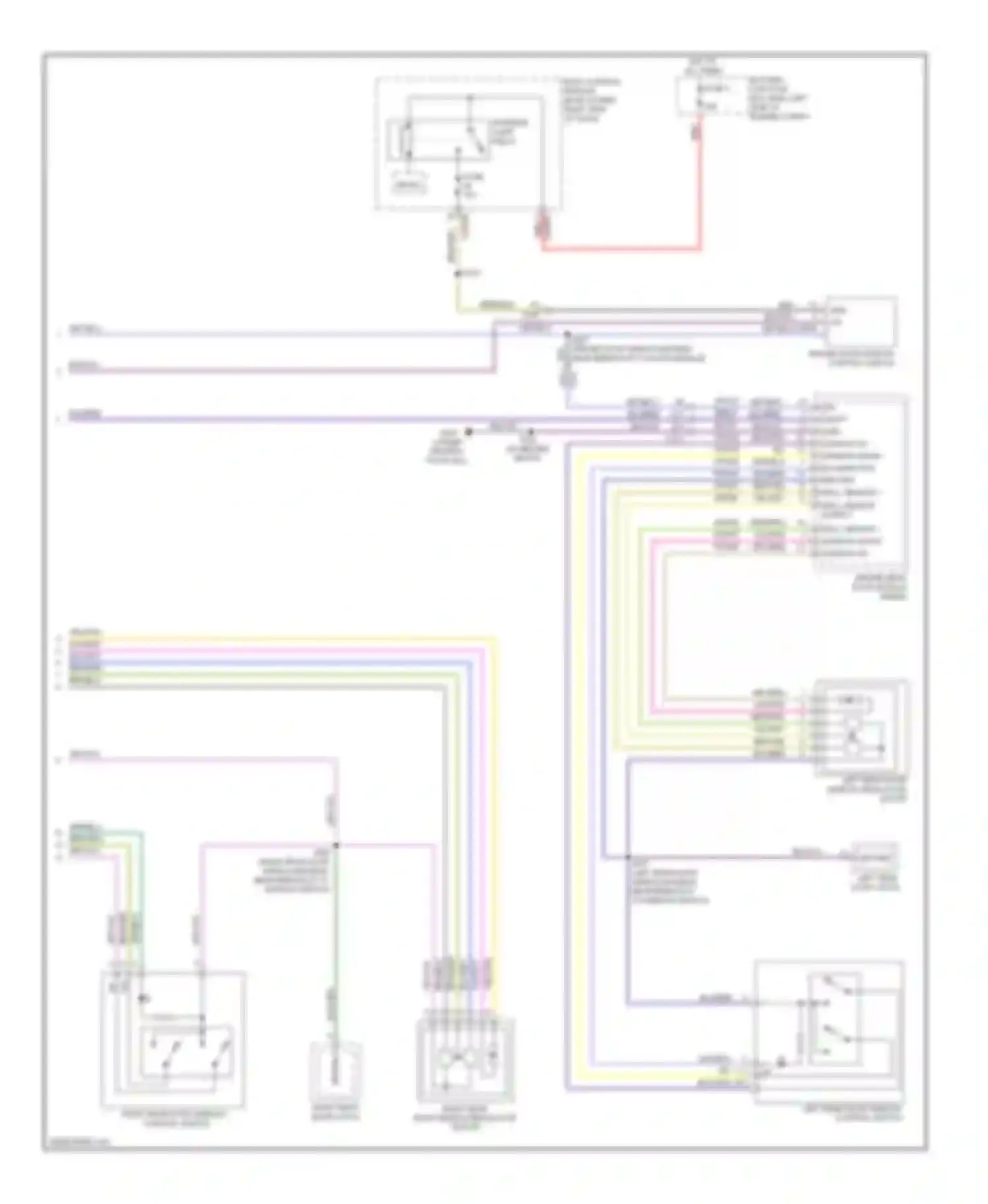 C-MAX Ford II (2010-2015): Power windows circuit (2 of 2)