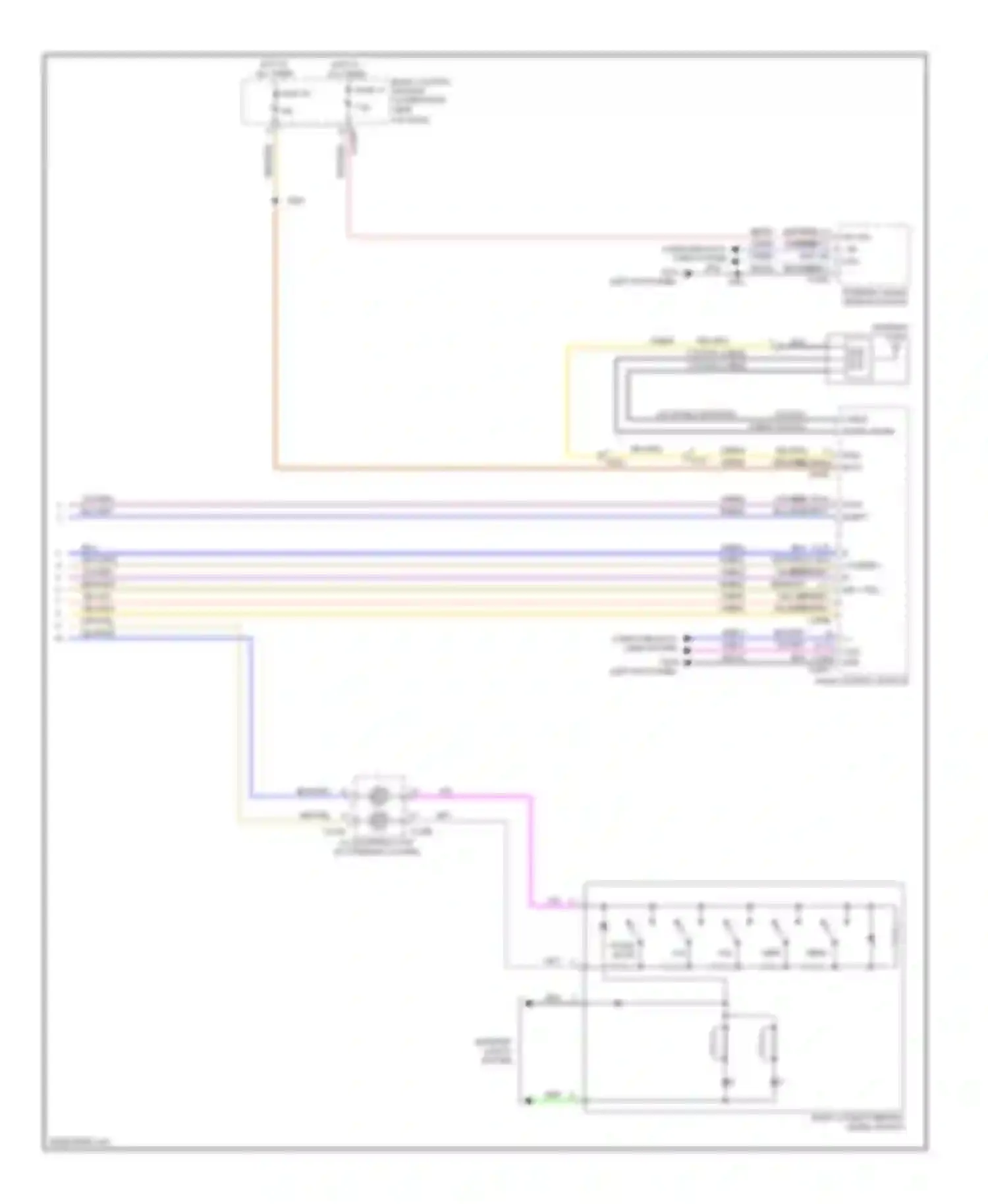 C-MAX Ford II (2010-2015): Sync radio circuit, with sync gen 2 (2 of 2)