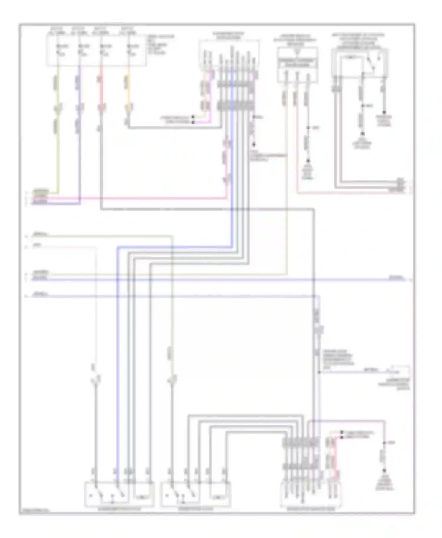 Wiring diagram blu/red for Ford C-MAX II (2010-2015) (4 of 13)
