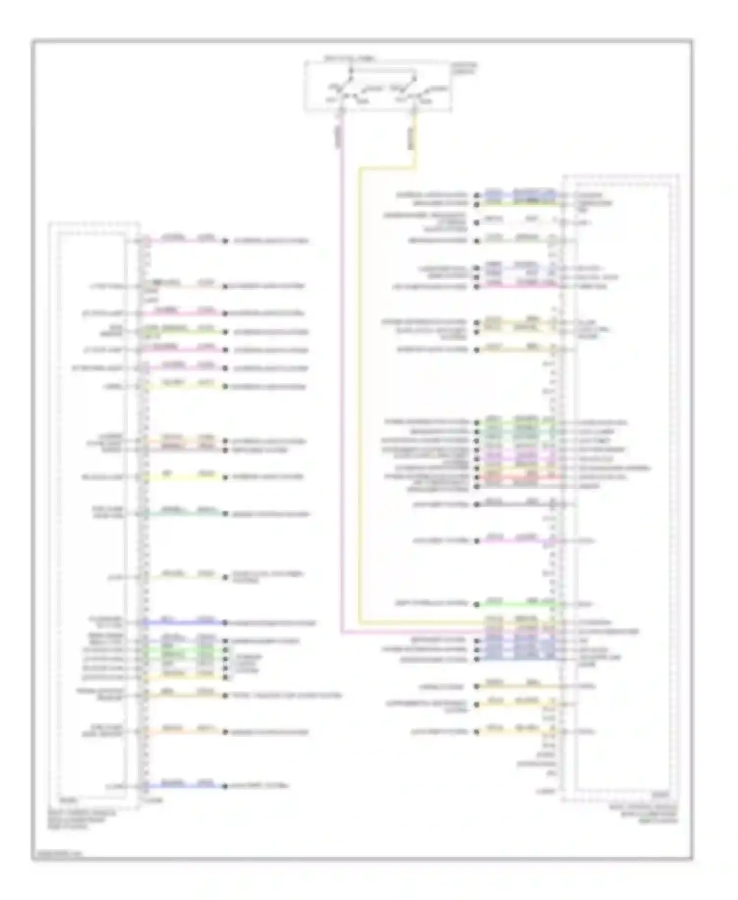 Wiring diagram defogger system for Ford C-MAX II (2010-2015) (1 of 1)