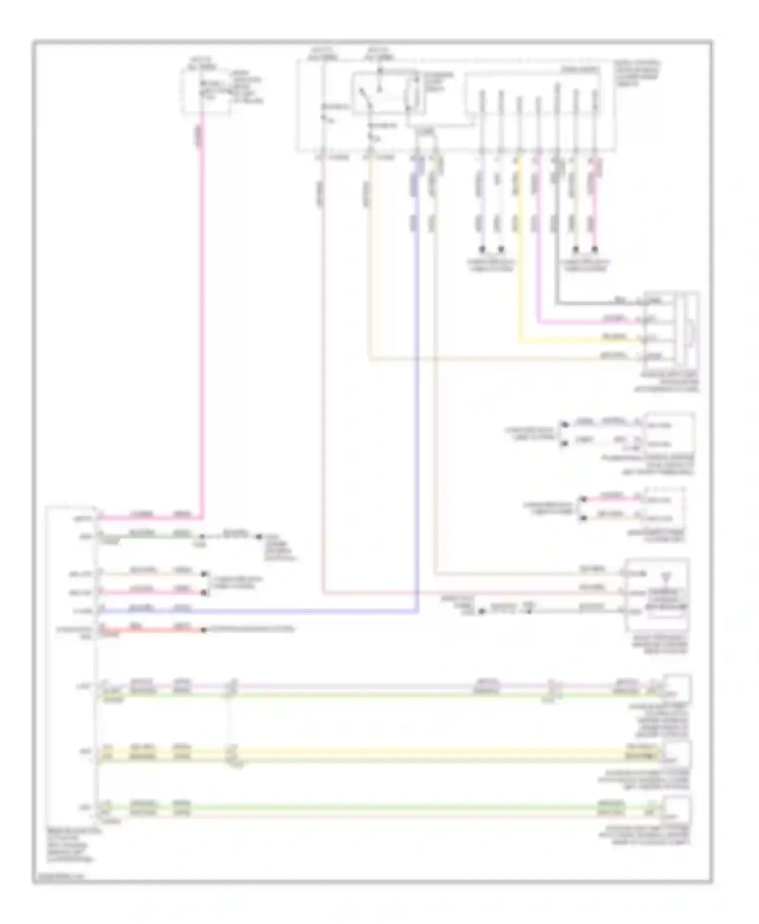 Wiring diagram fuse 78 micro sw 1 for Ford C-MAX II (2010-2015)