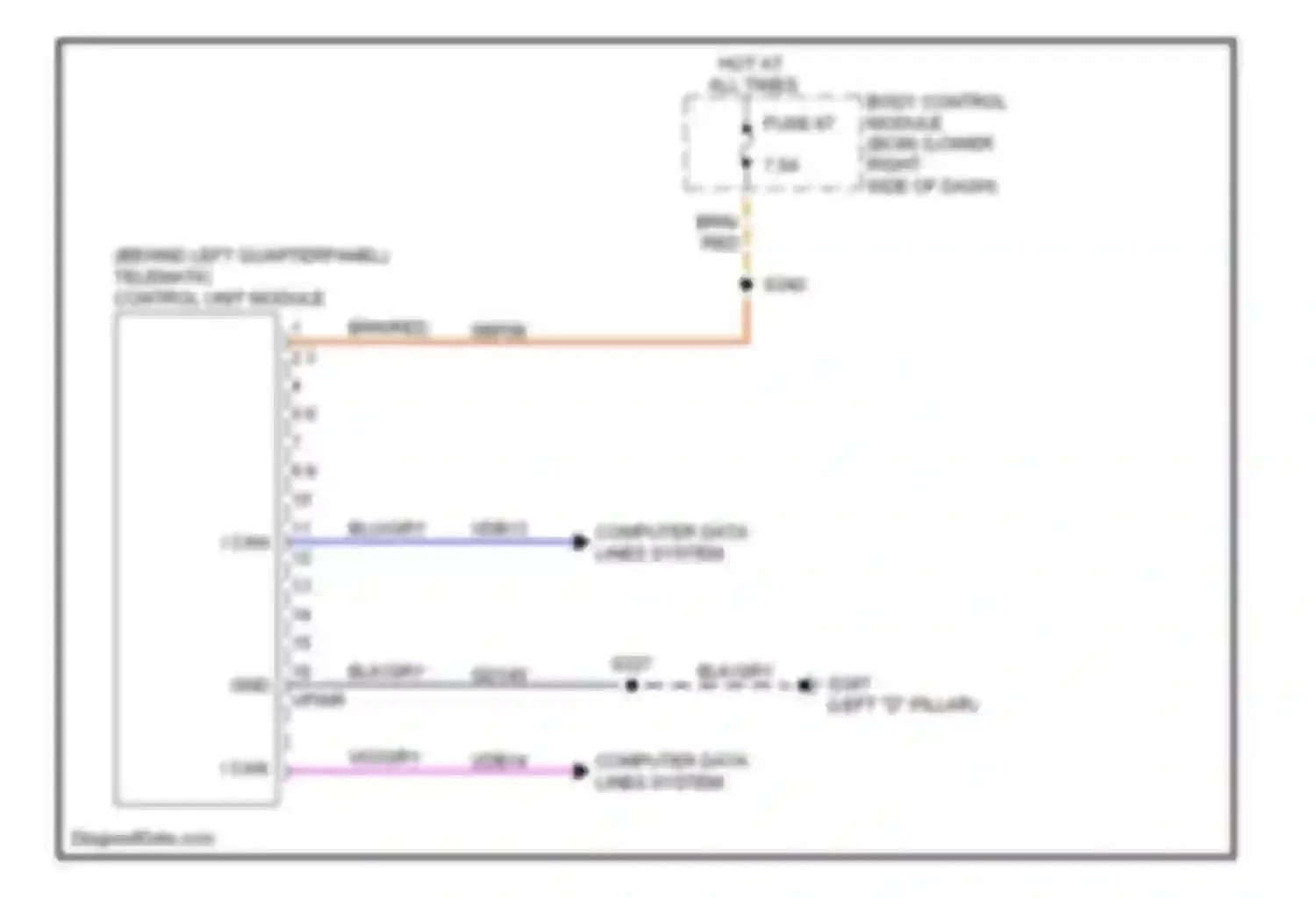 Wiring diagram i can - for Ford C-MAX II (2010-2015)