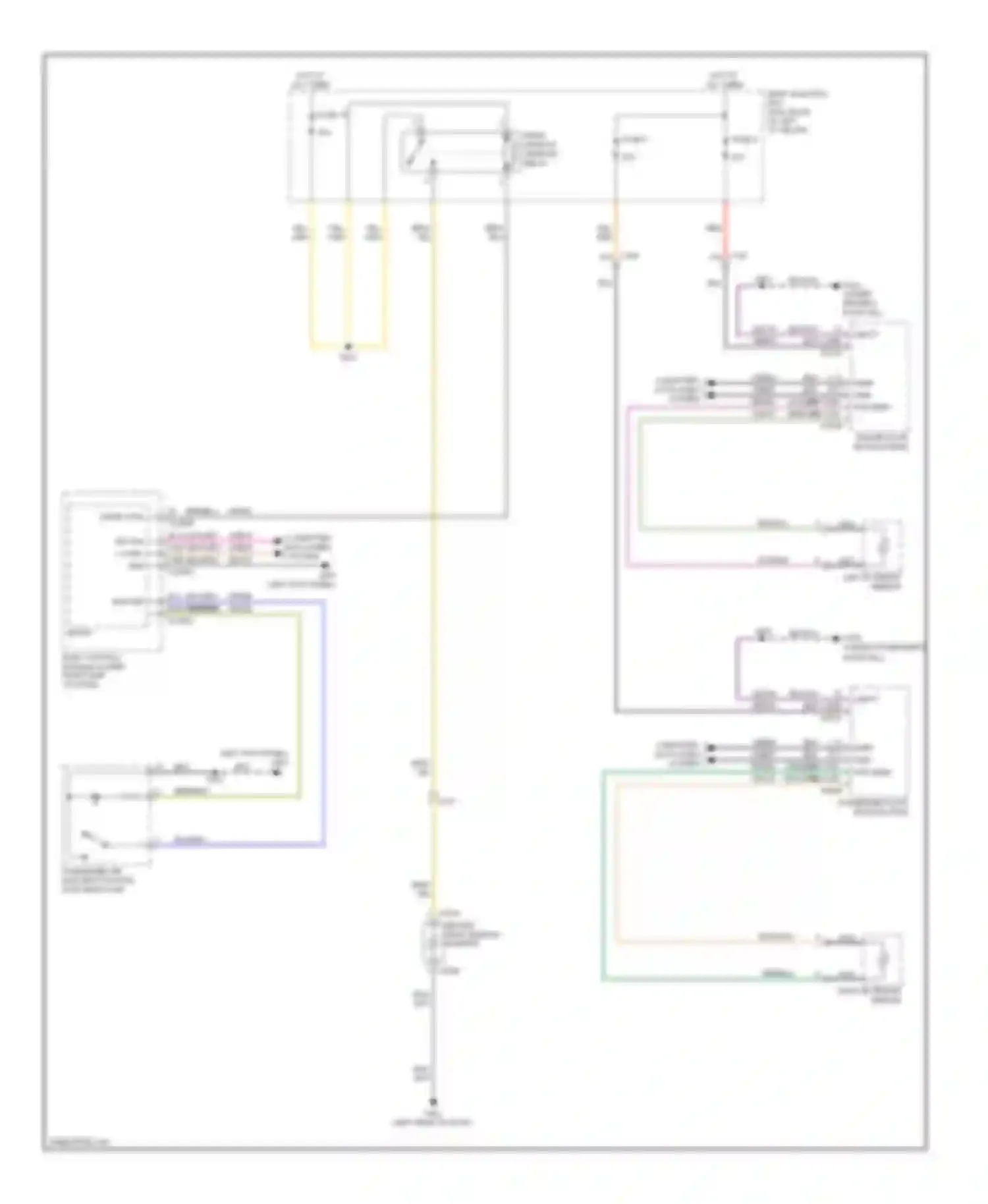 Wiring diagram fuse 10 for Ford C-MAX II (2010-2015)