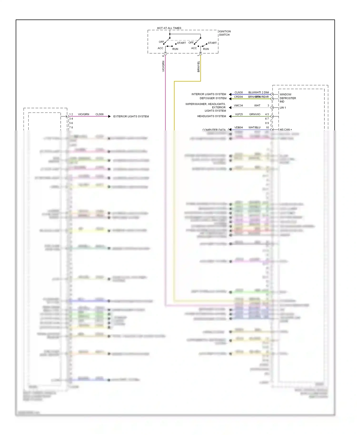 Ford C-MAX II (2010-2015) off wiring diagram  (1 of 4)