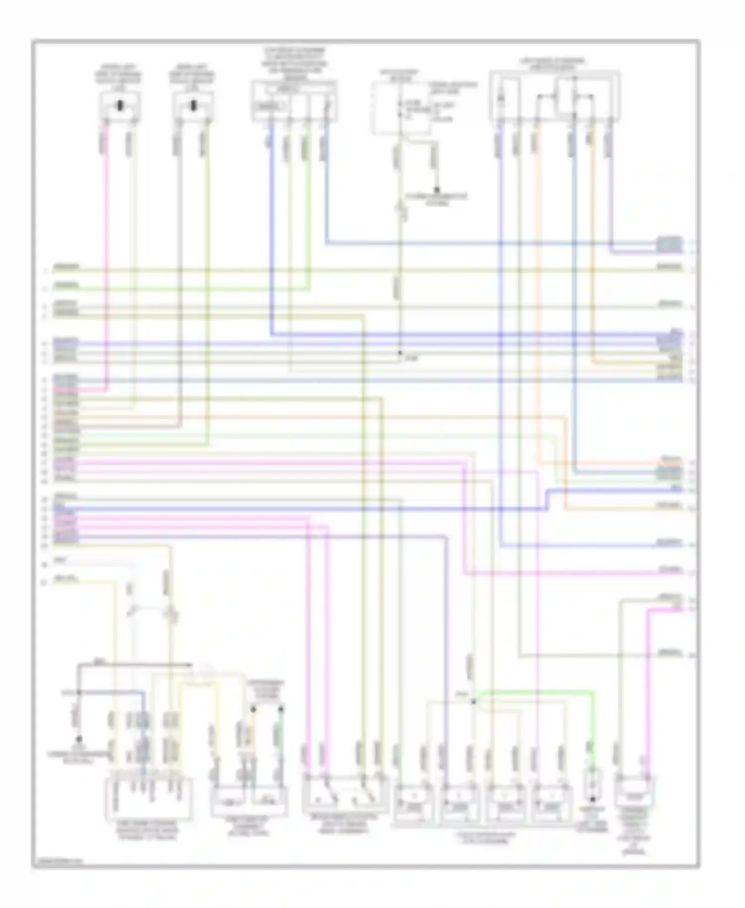 Wiring diagram power distribution system for Ford C-MAX II (2010-2015) (8 of 8)