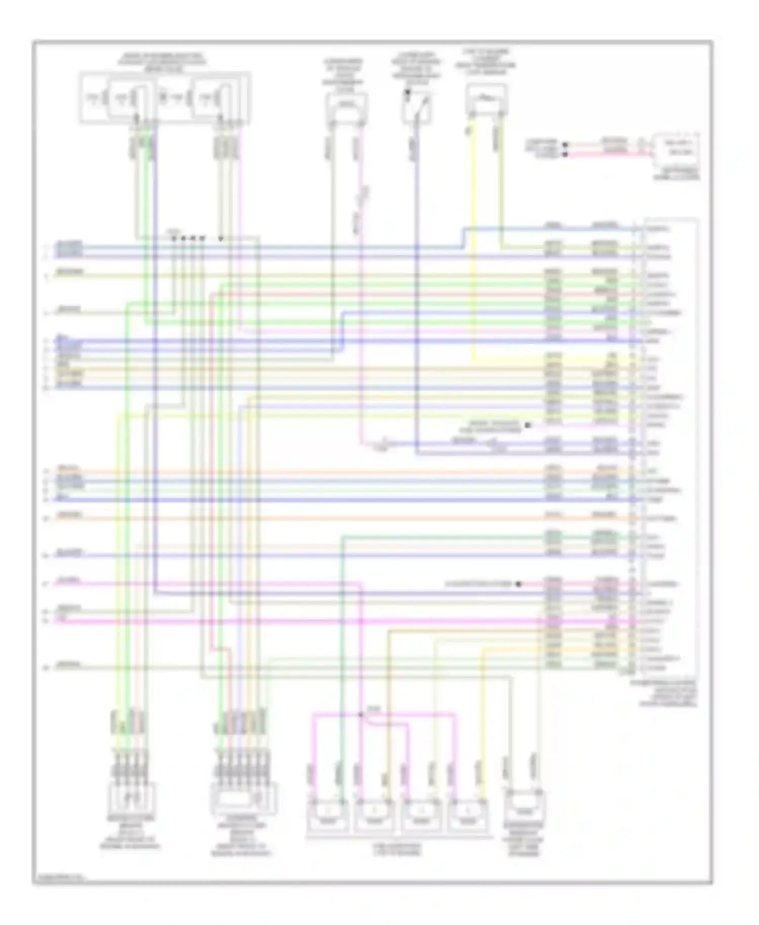 Wiring diagram inj 1 for Ford C-MAX II (2010-2015)