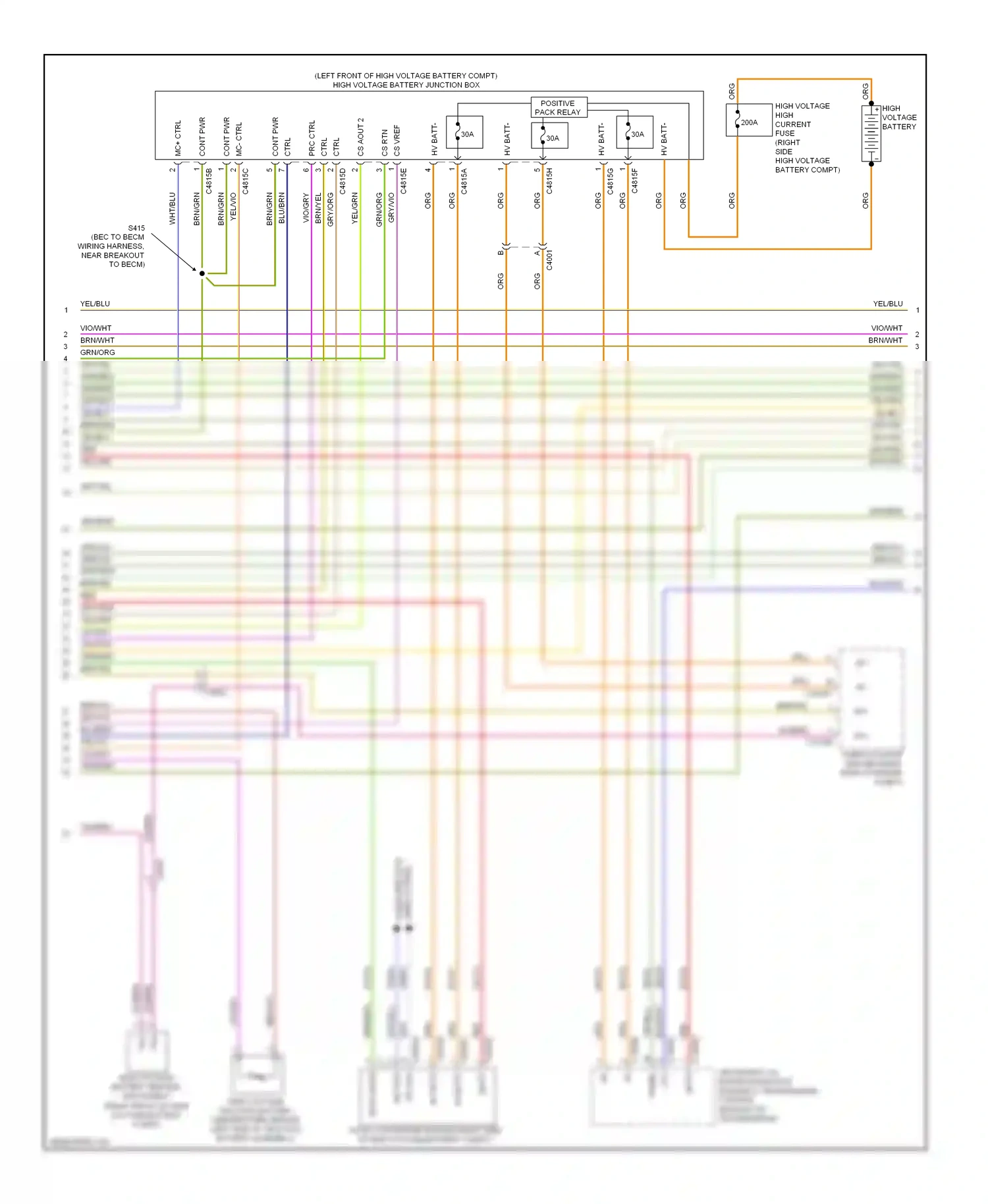 Ford C-MAX II (2010-2015) vbatt wiring diagram  (20 of 23)
