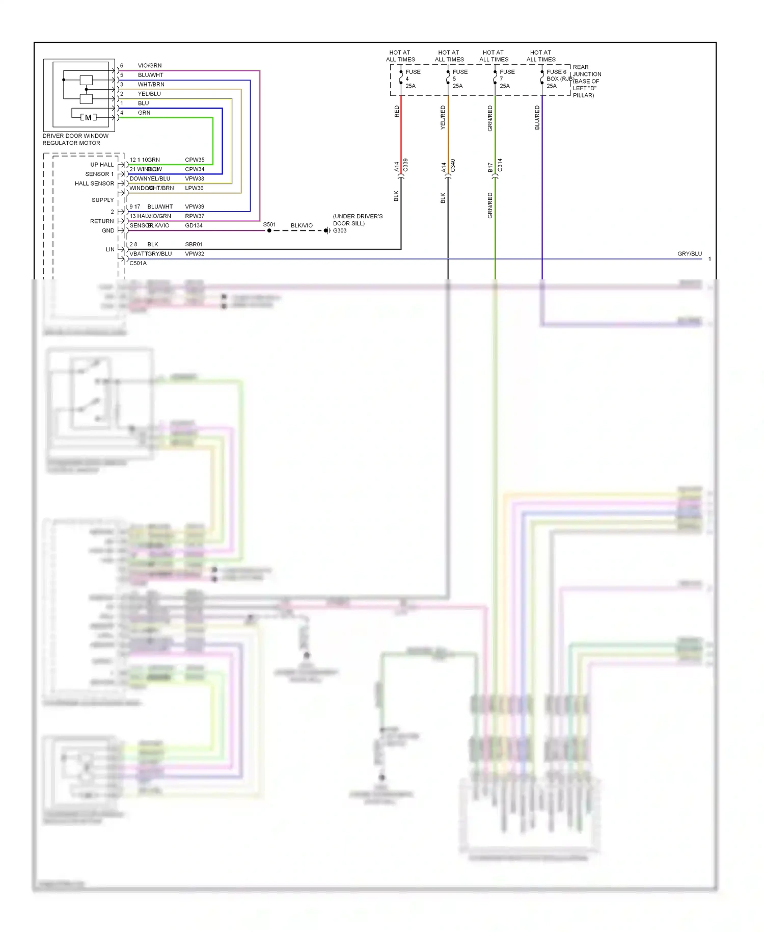 Ford C-MAX II (2010-2015) vbatt wiring diagram  (18 of 23)