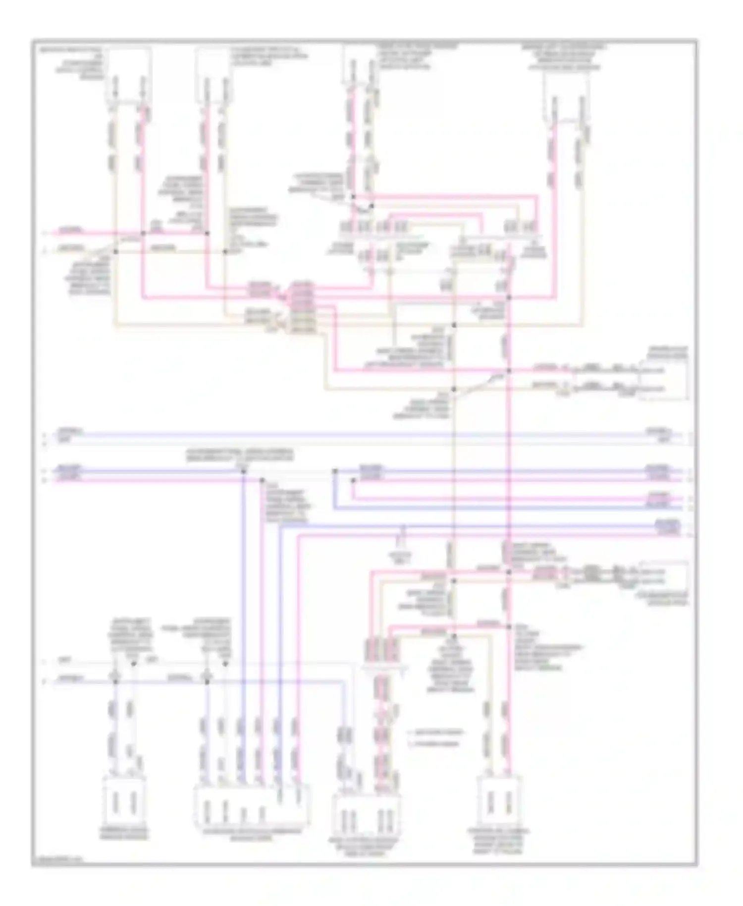 Wiring diagram w/ power liftgate for Ford C-MAX II (2010-2015) (2 of 12)