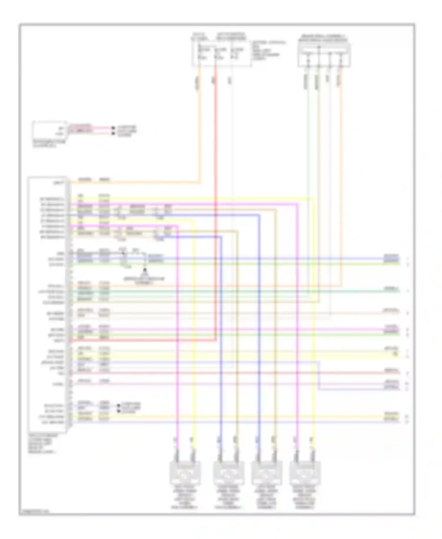 Wiring diagram yel/red for Ford C-MAX II (2010-2015) (1 of 8)