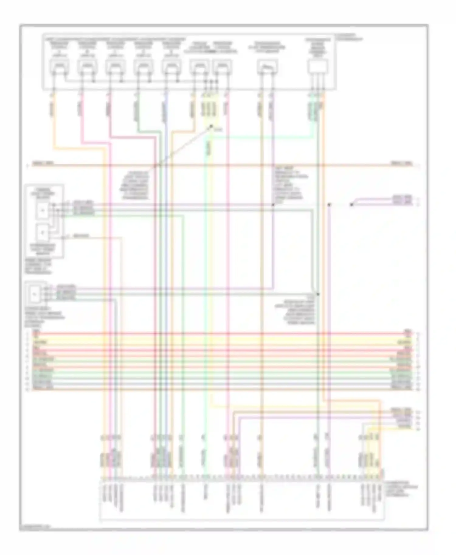 Cab & Chassis F350 Super Duty Ford  (1999-2012): Wiring diagram engine performance 5.4l (3 of 5)