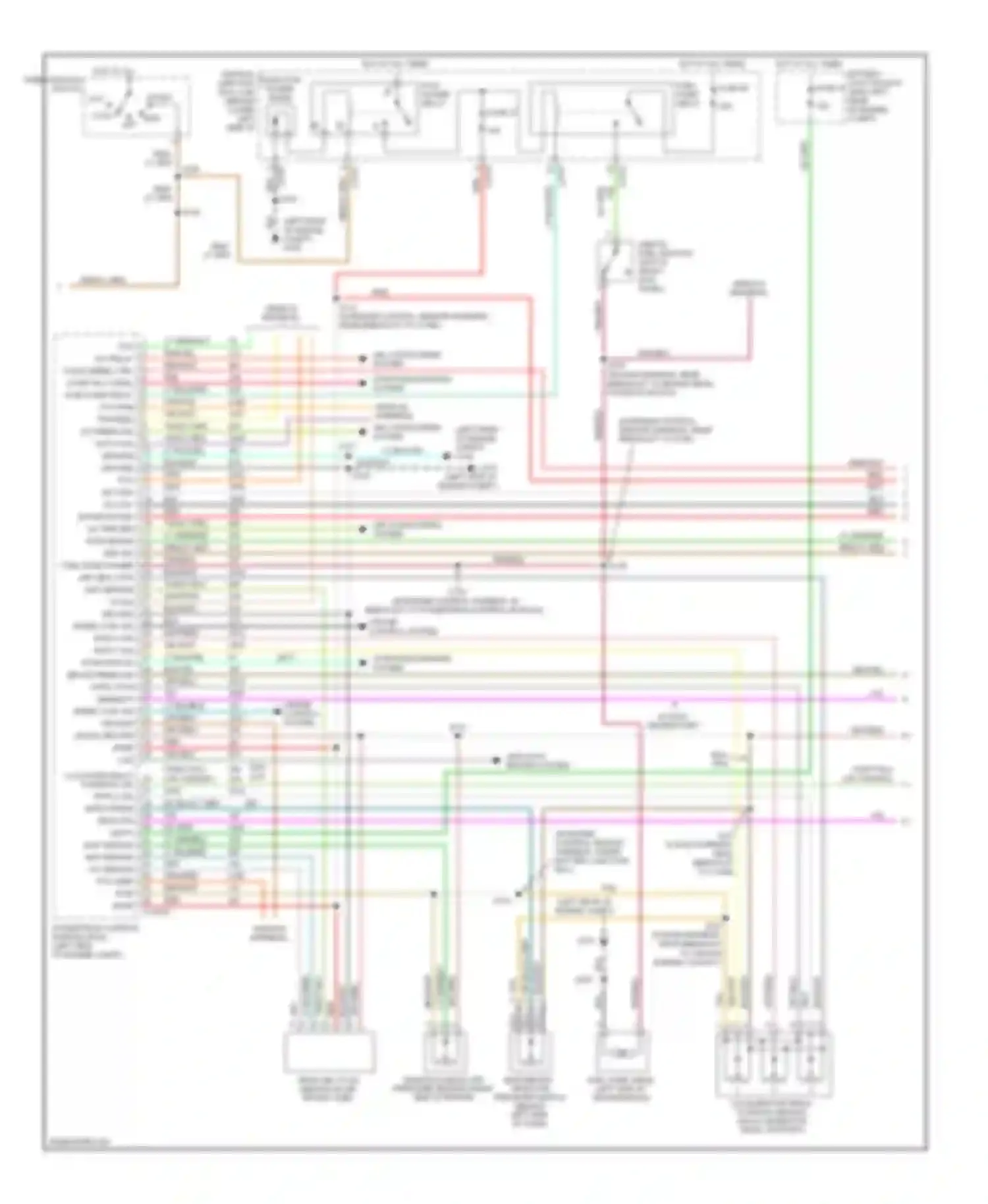 Cab & Chassis F350 Super Duty Ford  (1999-2012): Wiring diagram engine performance 6.0l diesel (2 of 5)