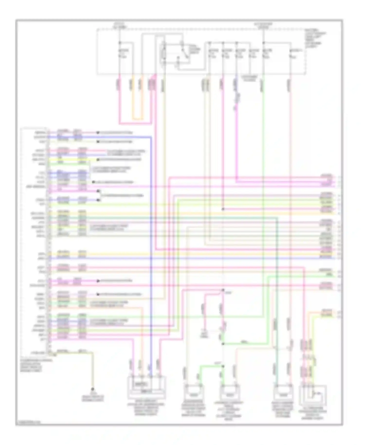 Cab & Chassis F350 Super Duty Ford  (1999-2012): Wiring diagram engine performance 6.2l flex fuel (1 of 6)
