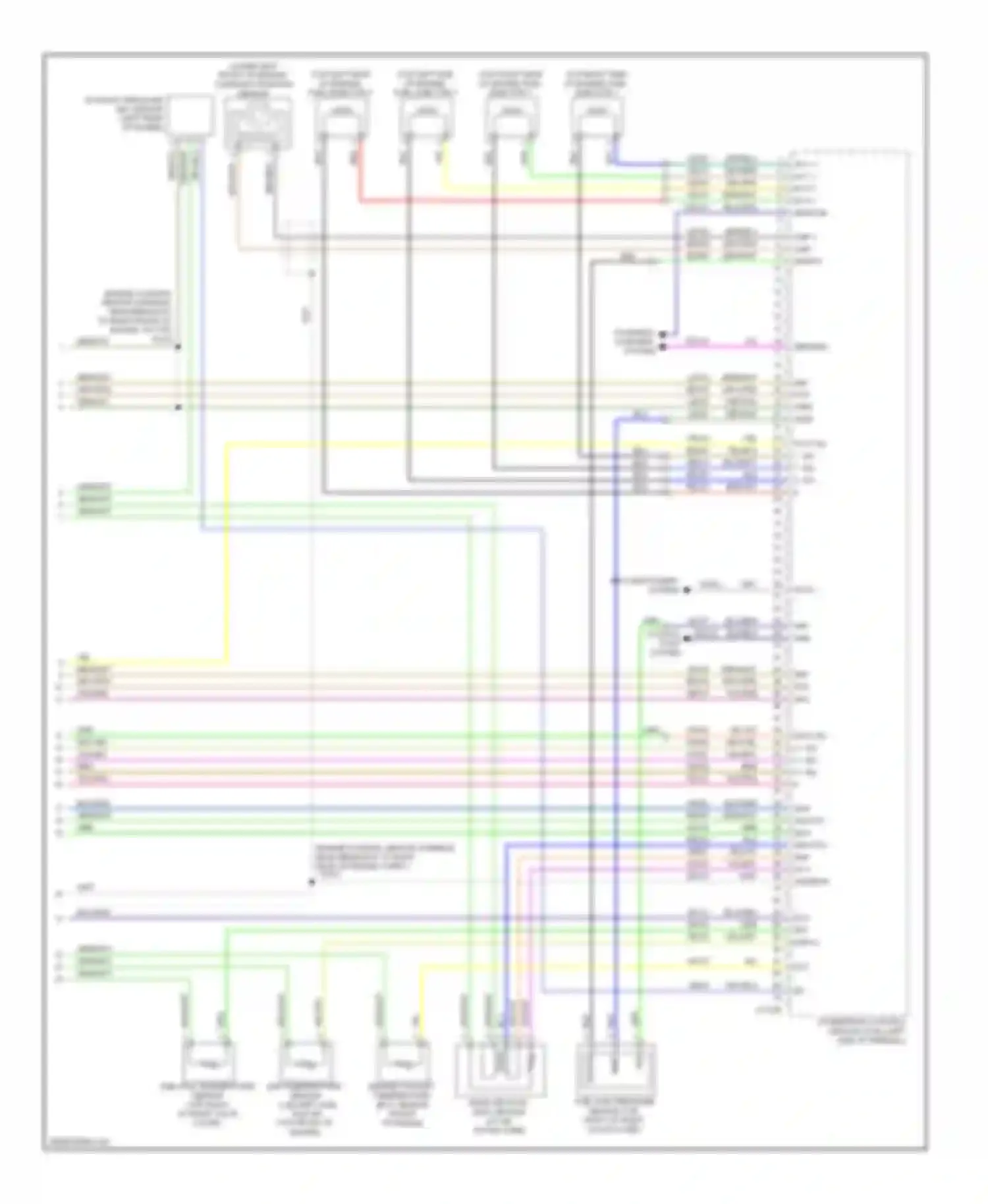 Cab & Chassis F350 Super Duty Ford  (1999-2012): Wiring diagram engine performance 6.4l diesel (6 of 6)