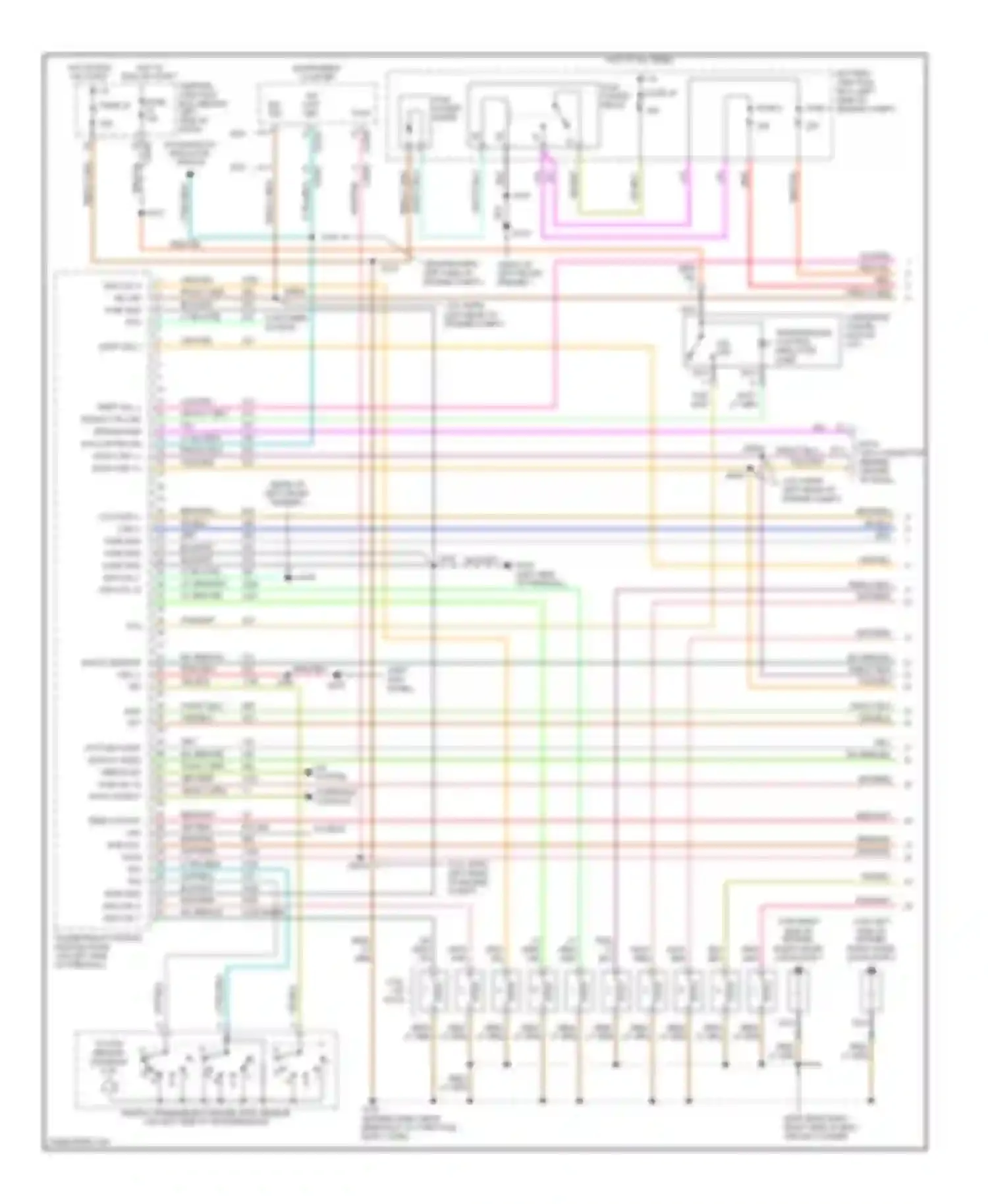 Cab & Chassis F350 Super Duty Ford  (1999-2012): Wiring diagram engine performance 6.8l bi-fuel (1 of 6)