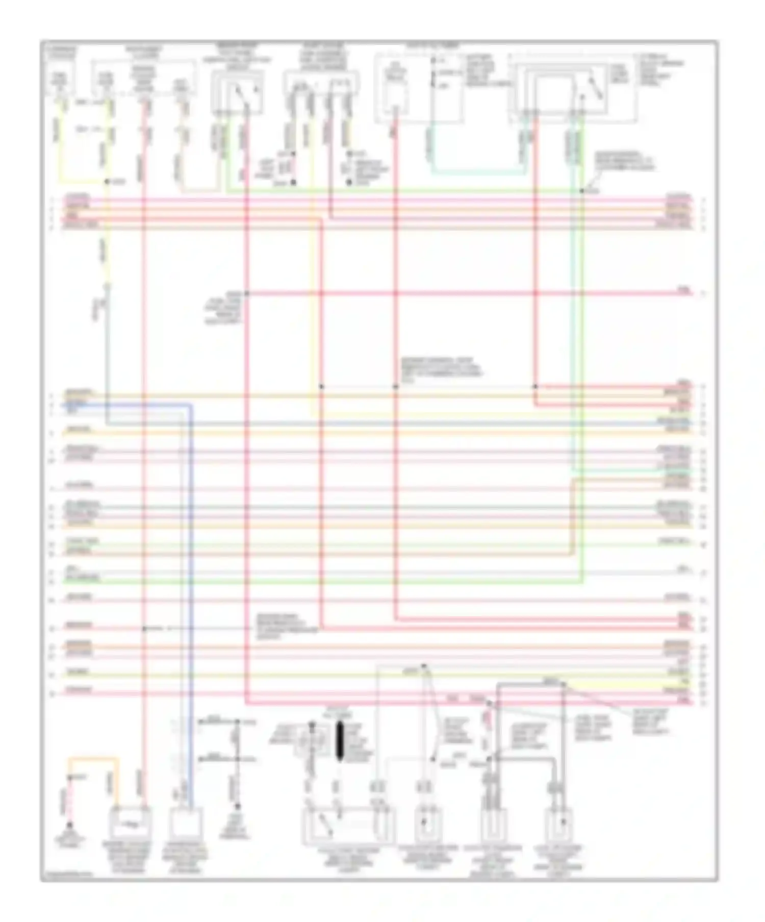 Cab & Chassis F350 Super Duty Ford  (1999-2012): Wiring diagram engine performance 6.8l bi-fuel (2 of 6)