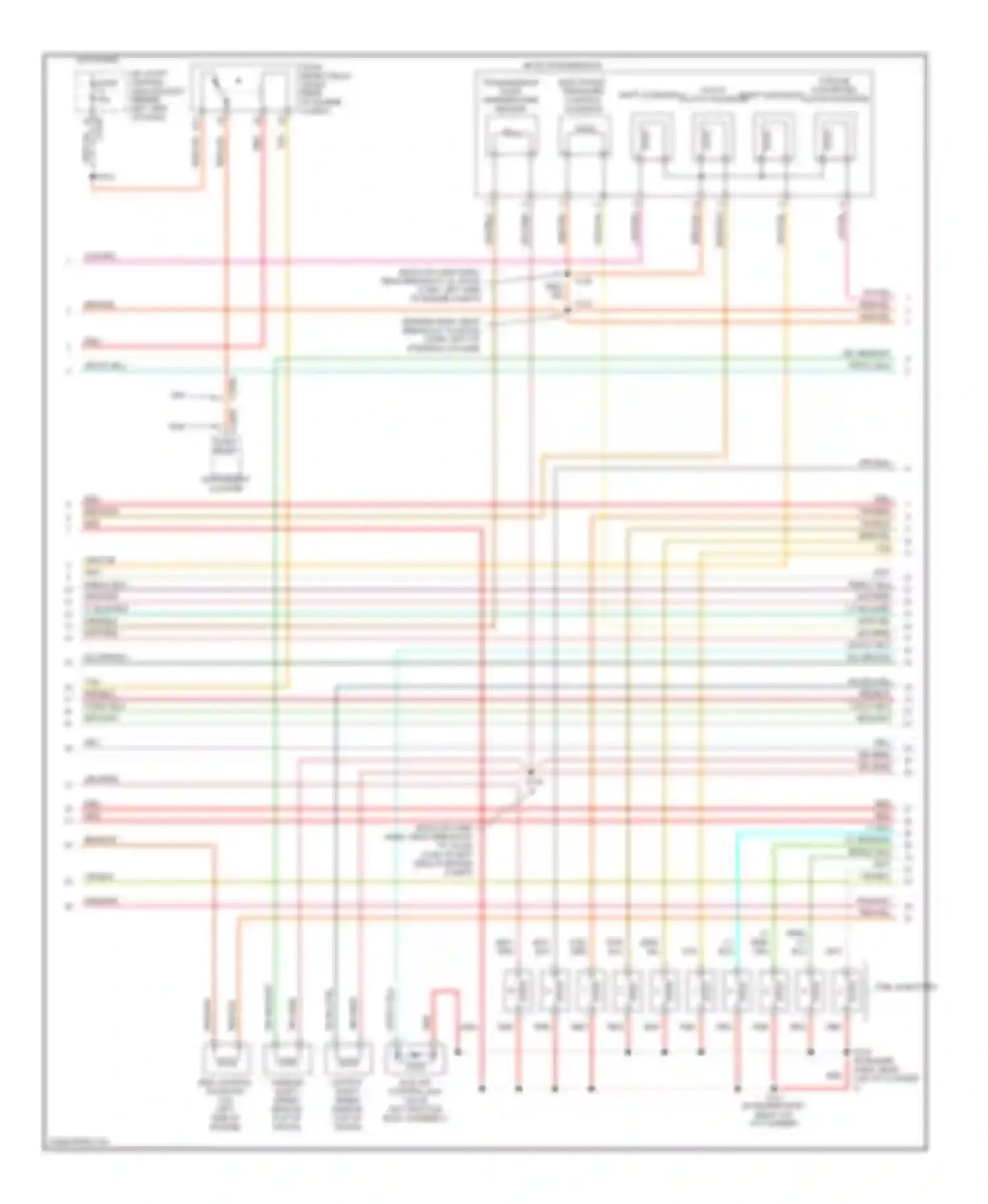 Cab & Chassis F350 Super Duty Ford  (1999-2012): Wiring diagram engine performance 6.8l bi-fuel (5 of 6)
