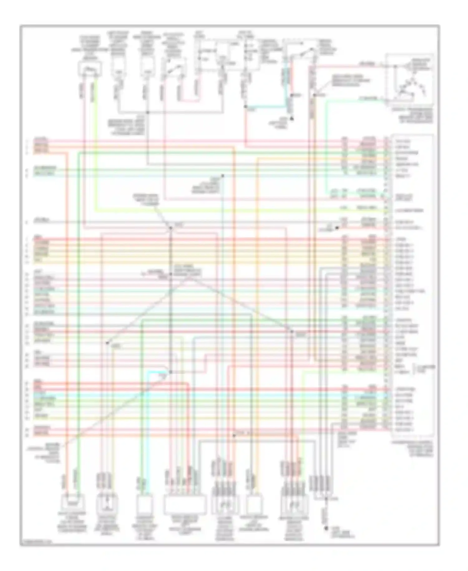Cab & Chassis F350 Super Duty Ford  (1999-2012): Wiring diagram engine performance 6.8l bi-fuel (6 of 6)