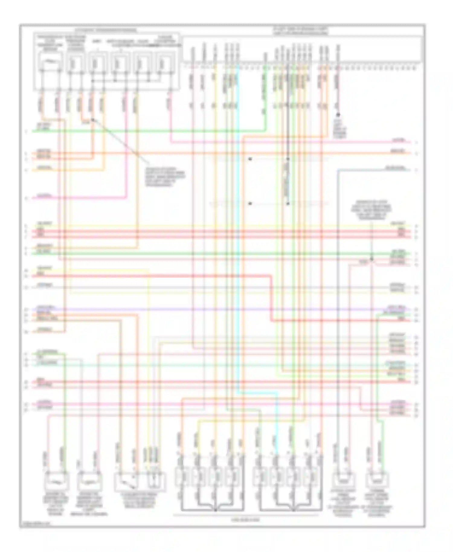 Cab & Chassis F350 Super Duty Ford  (1999-2012): Wiring diagram engine performance 7.3l di turbo diesel, california (3 of 4)