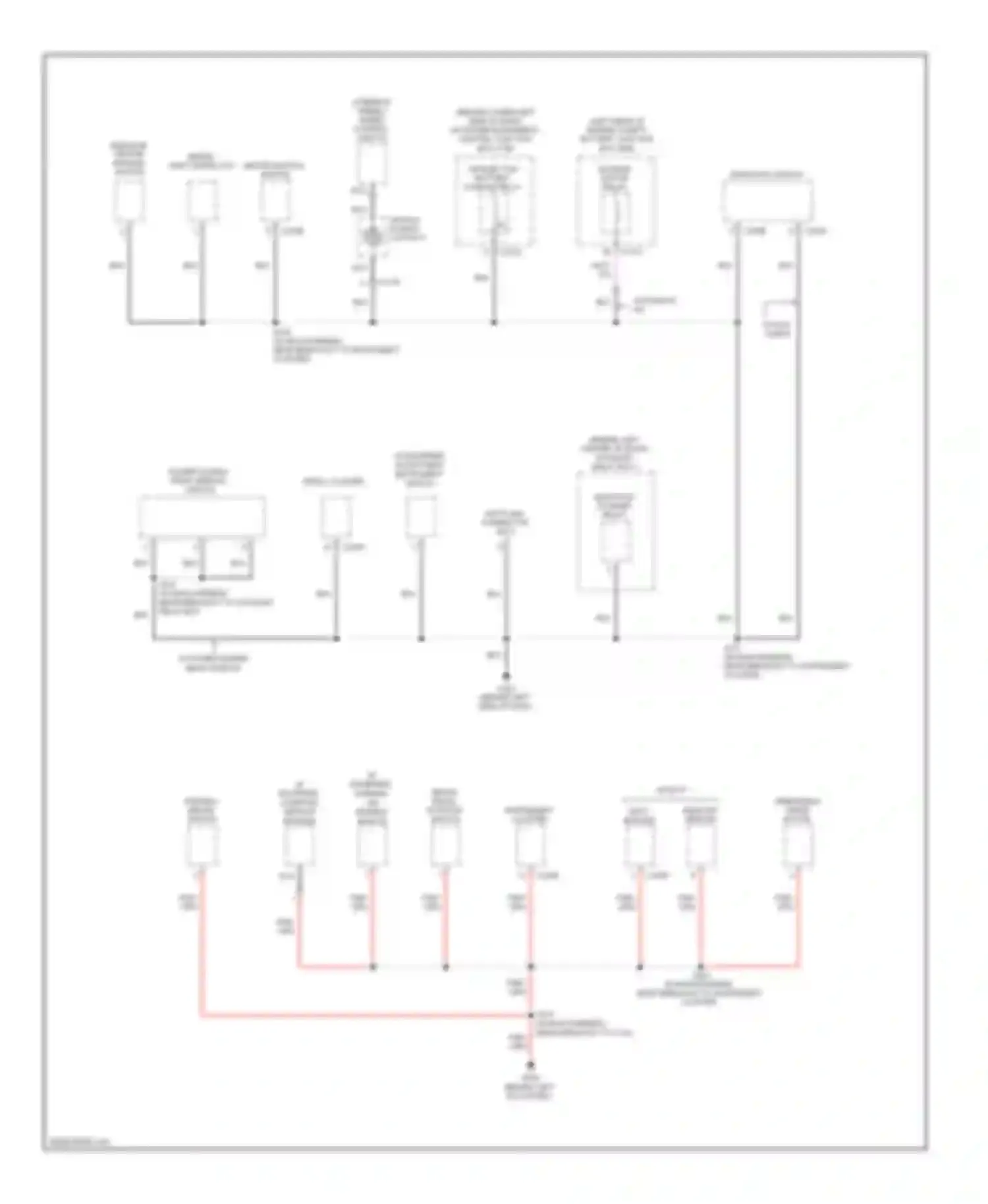 Cab & Chassis F350 Super Duty Ford  (1999-2012): Ground distribution circuit (2 of 7)