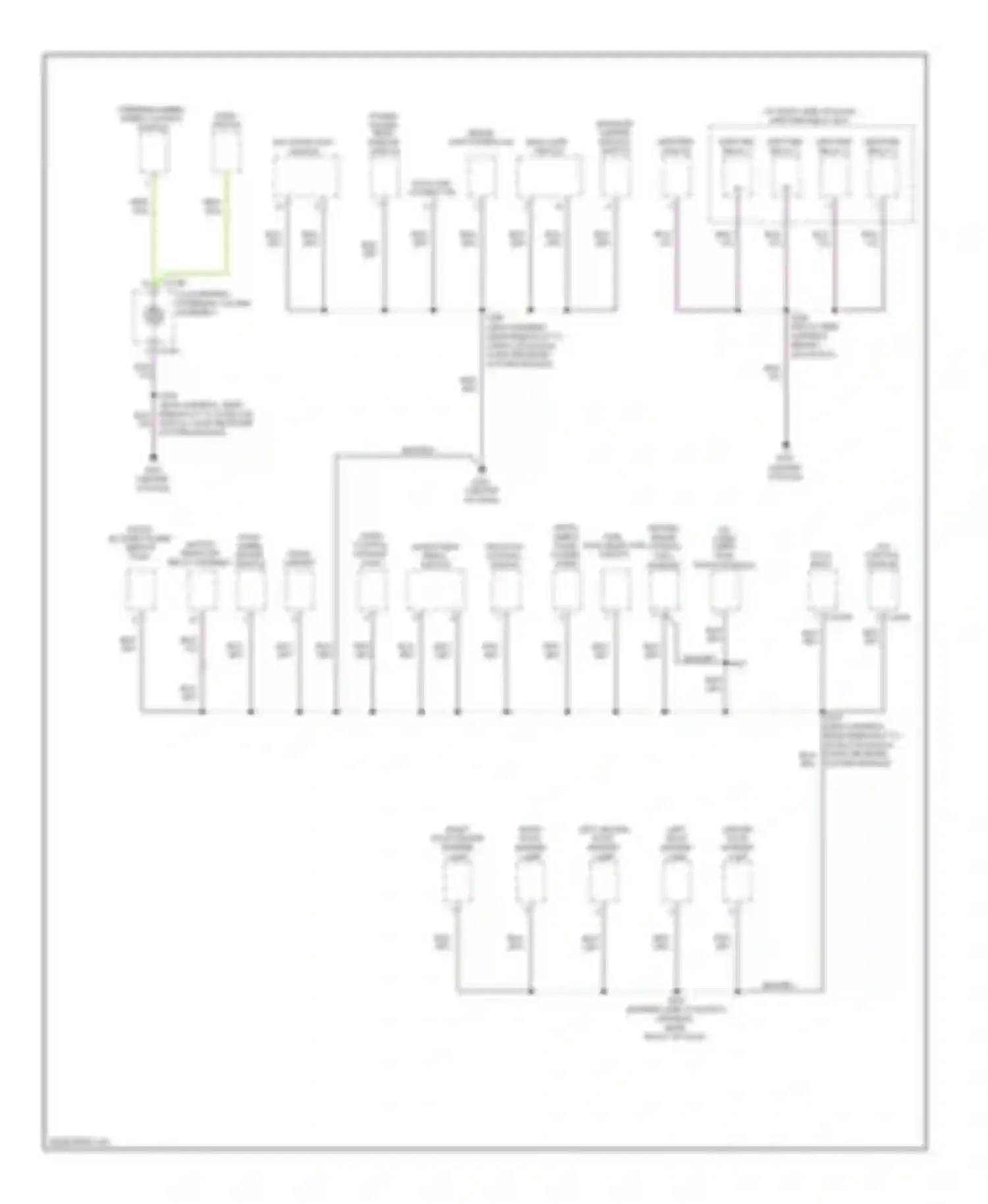 Cab & Chassis F350 Super Duty Ford  (1999-2012): Ground distribution circuit (3 of 5)