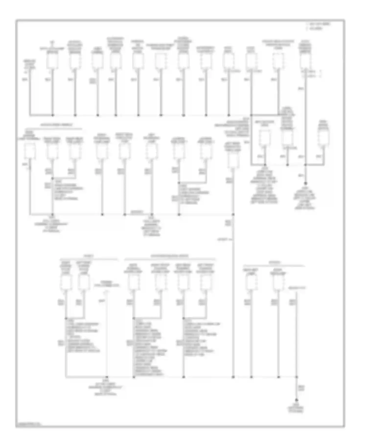 Cab & Chassis F350 Super Duty Ford  (1999-2012): Ground distribution circuit (4 of 5)