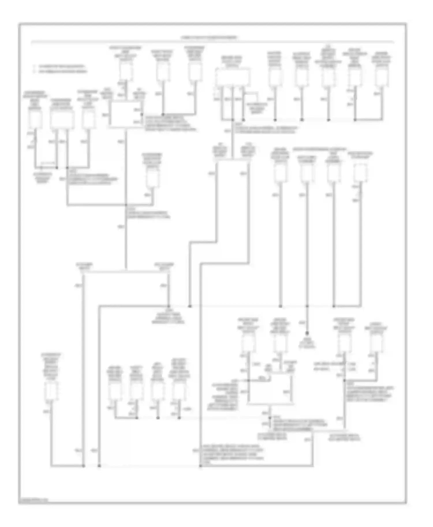 Cab & Chassis F350 Super Duty Ford  (1999-2012): Ground distribution circuit (5 of 7)