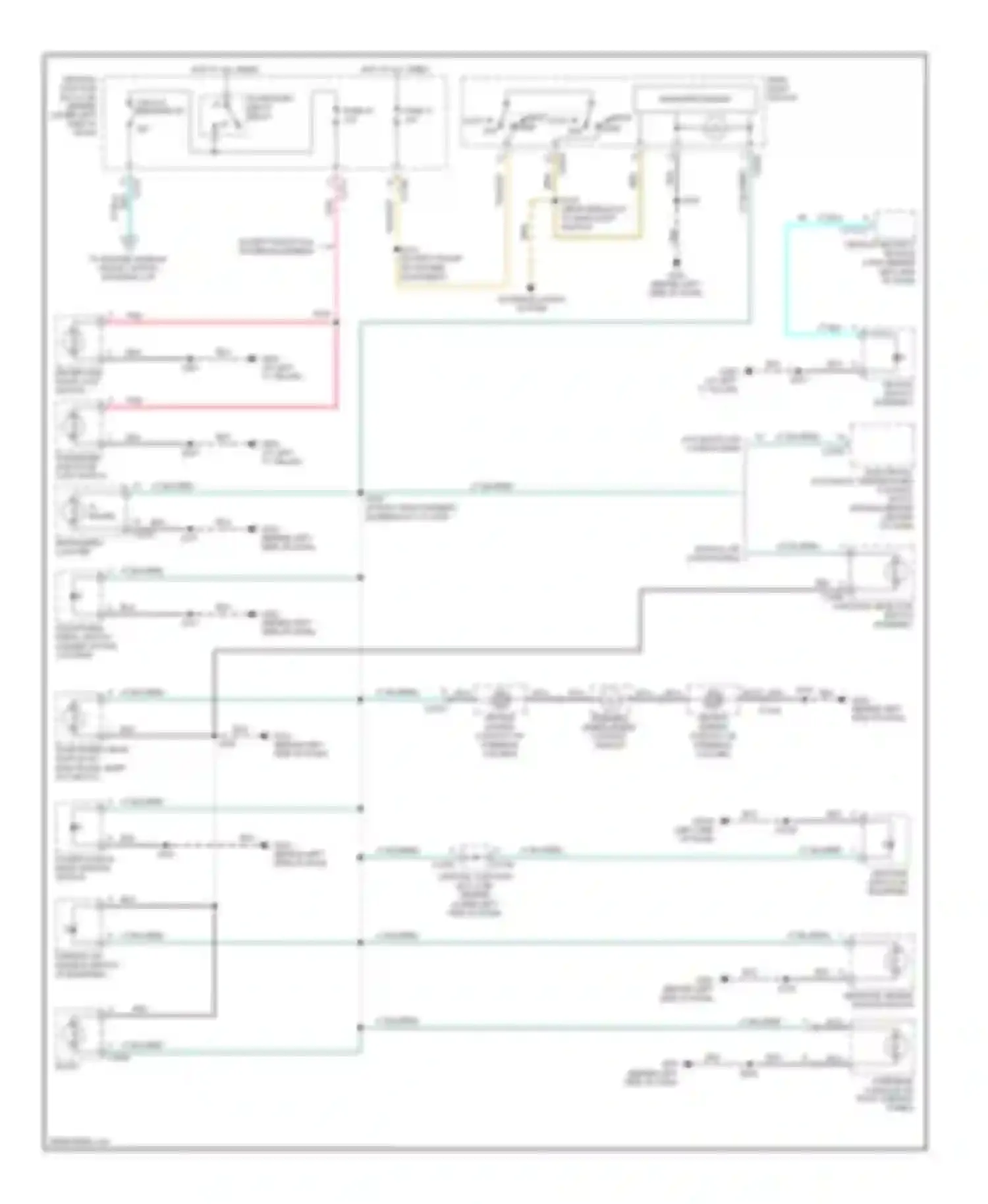 Cab & Chassis F350 Super Duty Ford  (1999-2012): Instrument illumination circuit (1 of 2)