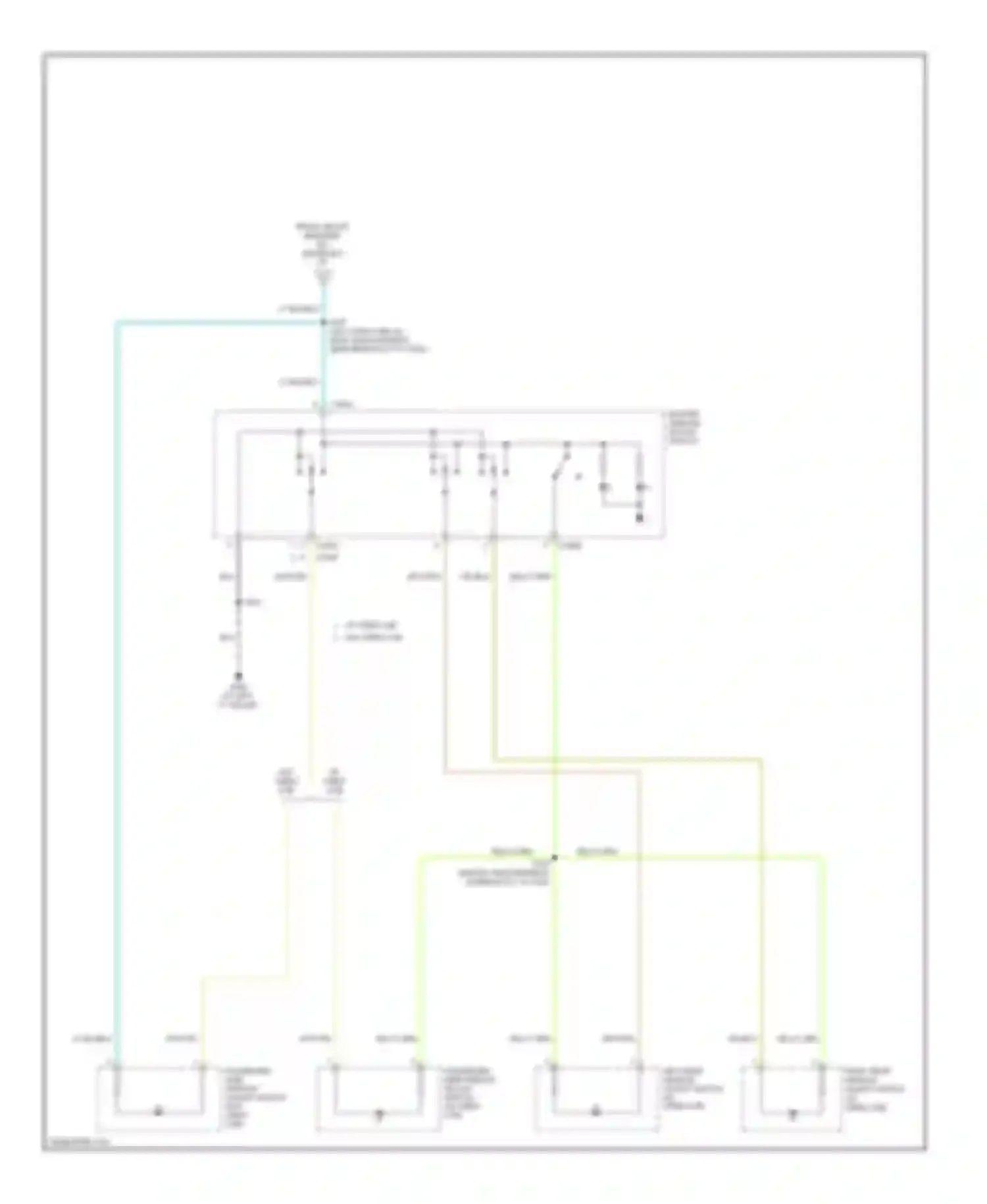 Cab & Chassis F350 Super Duty Ford  (1999-2012): Instrument illumination circuit (2 of 2)