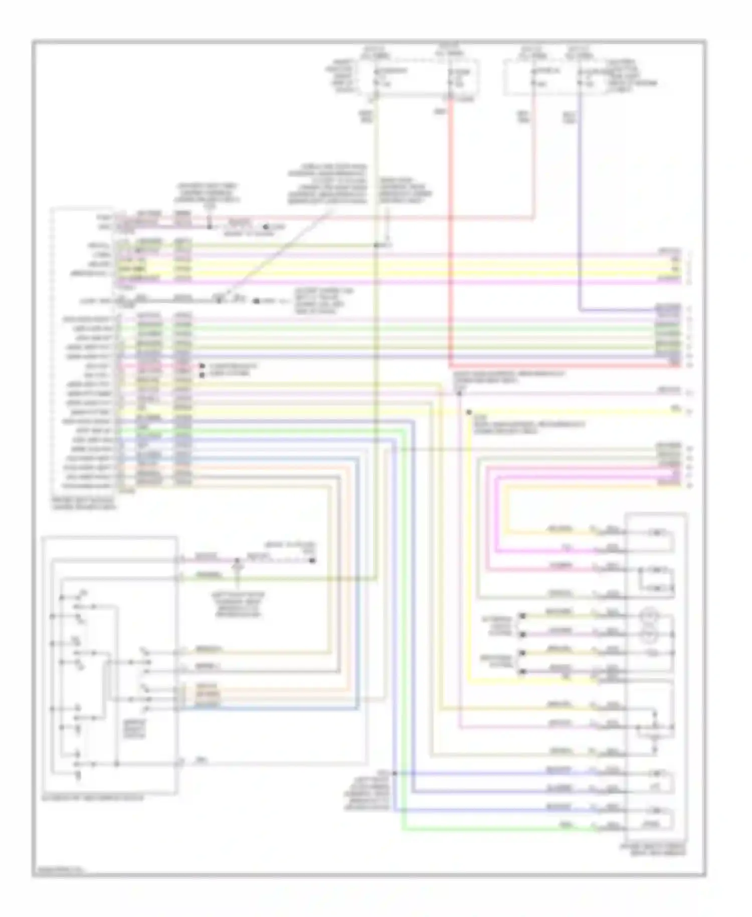 Cab & Chassis F350 Super Duty Ford  (1999-2012): Memory mirrors circuit (1 of 2)